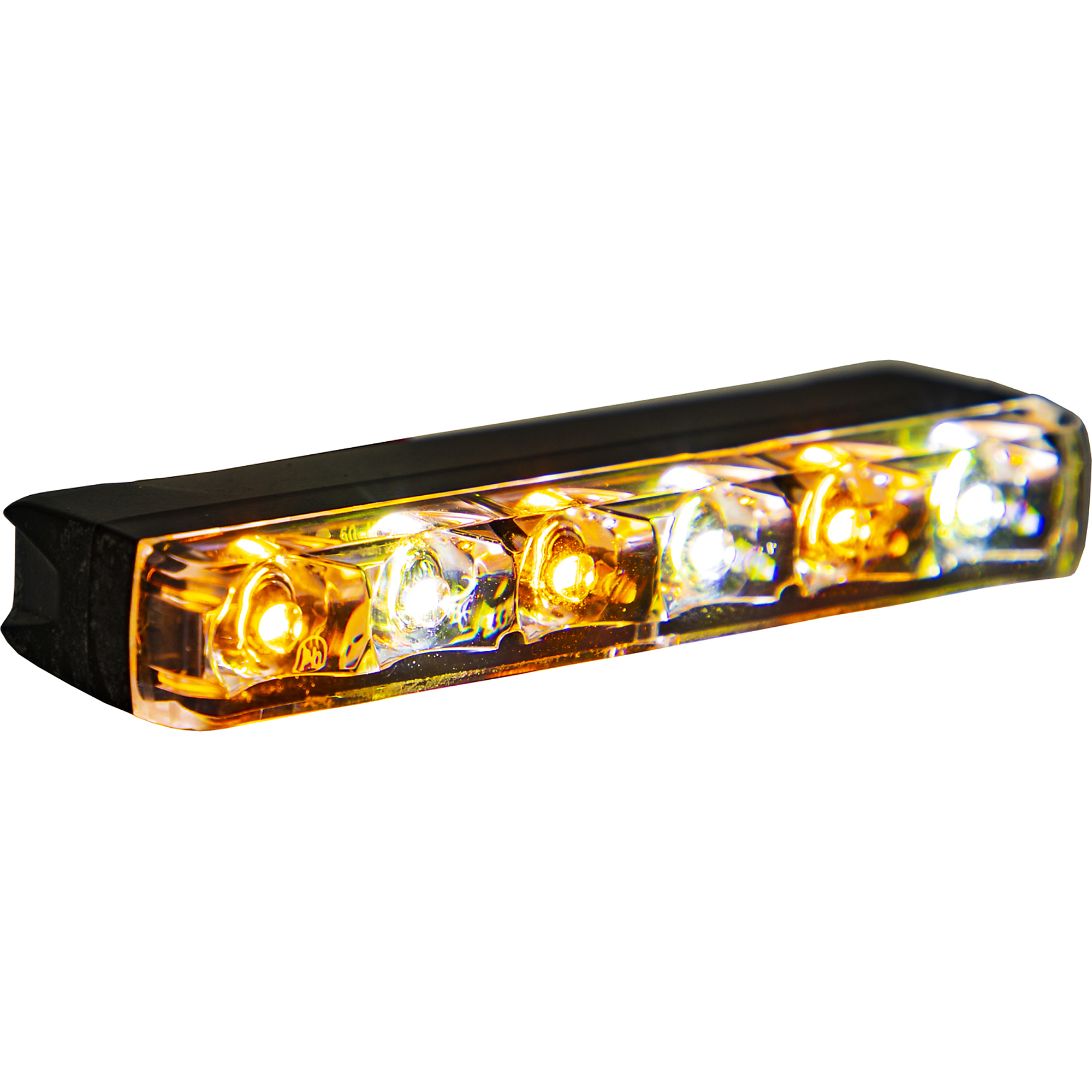 Buyers Products, 3.5Inch Amber/Clear LED Strobe Light, Light Type LED, Lens Color Multi, Included (qty.) 1 Model 8892712