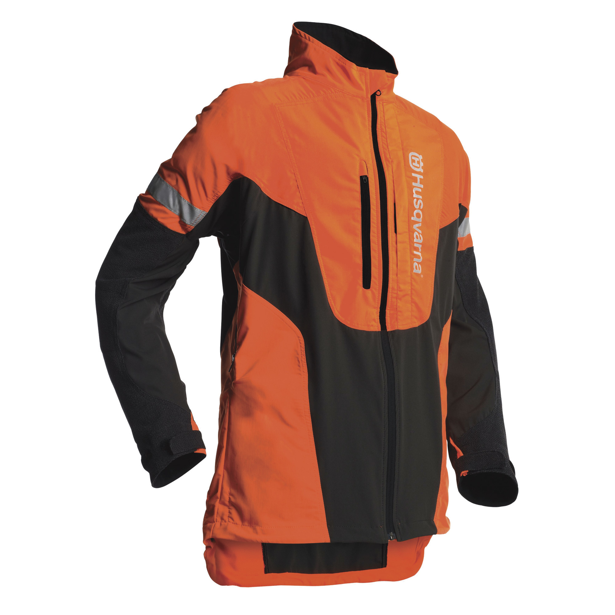 Husqvarna Hi-Vis Tech Jacket â Medium, Hi-Vis Safety Orange