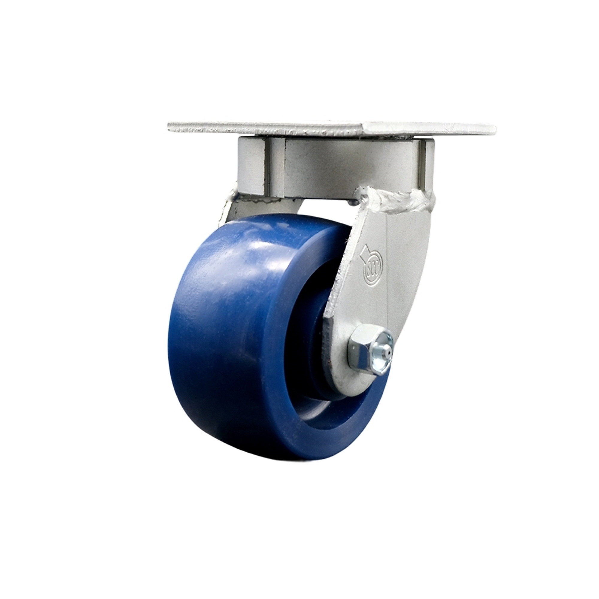 Service Caster, 4Inch x 2Inch Plate Caster, Wheel Diameter 4 in, Caster Type Swivel, Package (qty.) 1, Model SCC-KP30S420-SPUR