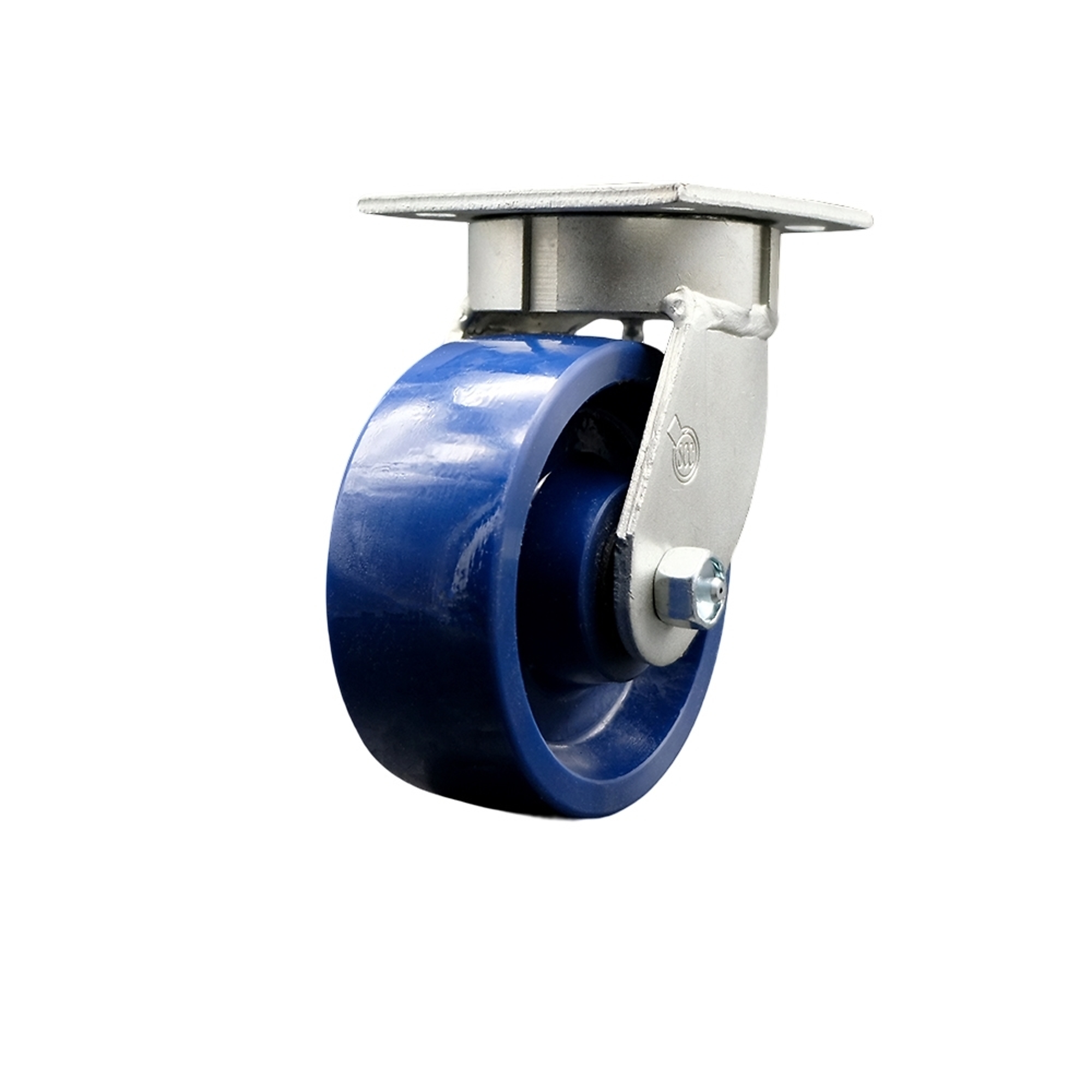 Service Caster, 5Inch x 2Inch Plate Caster, Wheel Diameter 5 in, Caster Type Swivel, Package (qty.) 1, Model SCC-KP30S520-SPUR