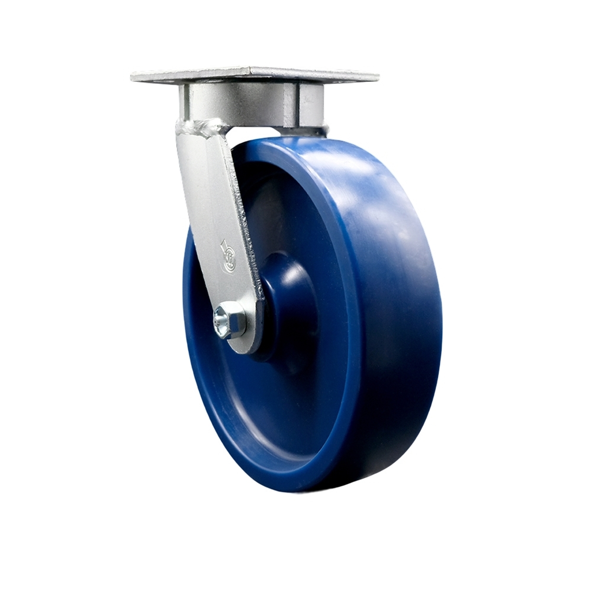 Service Caster, 8Inch x 2Inch Plate Caster, Wheel Diameter 8 in, Caster Type Swivel, Package (qty.) 1, Model SCC-KP30S820-SPUR