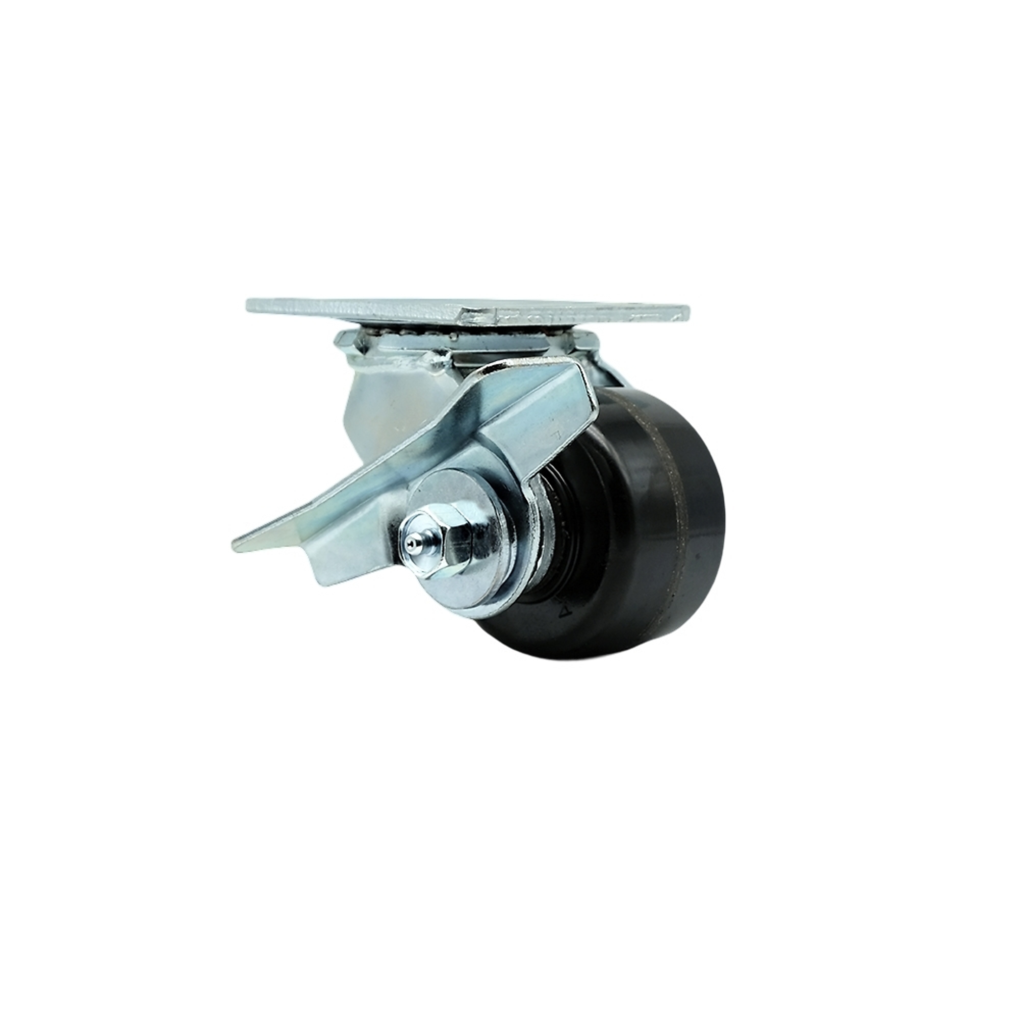 Service Caster, 3 1/4Inch x 2Inch Plate Caster, Wheel Diameter 3.25 in, Caster Type Swivel, Package (qty.) 1, Model SCC-30CS3420-PHB-SLB