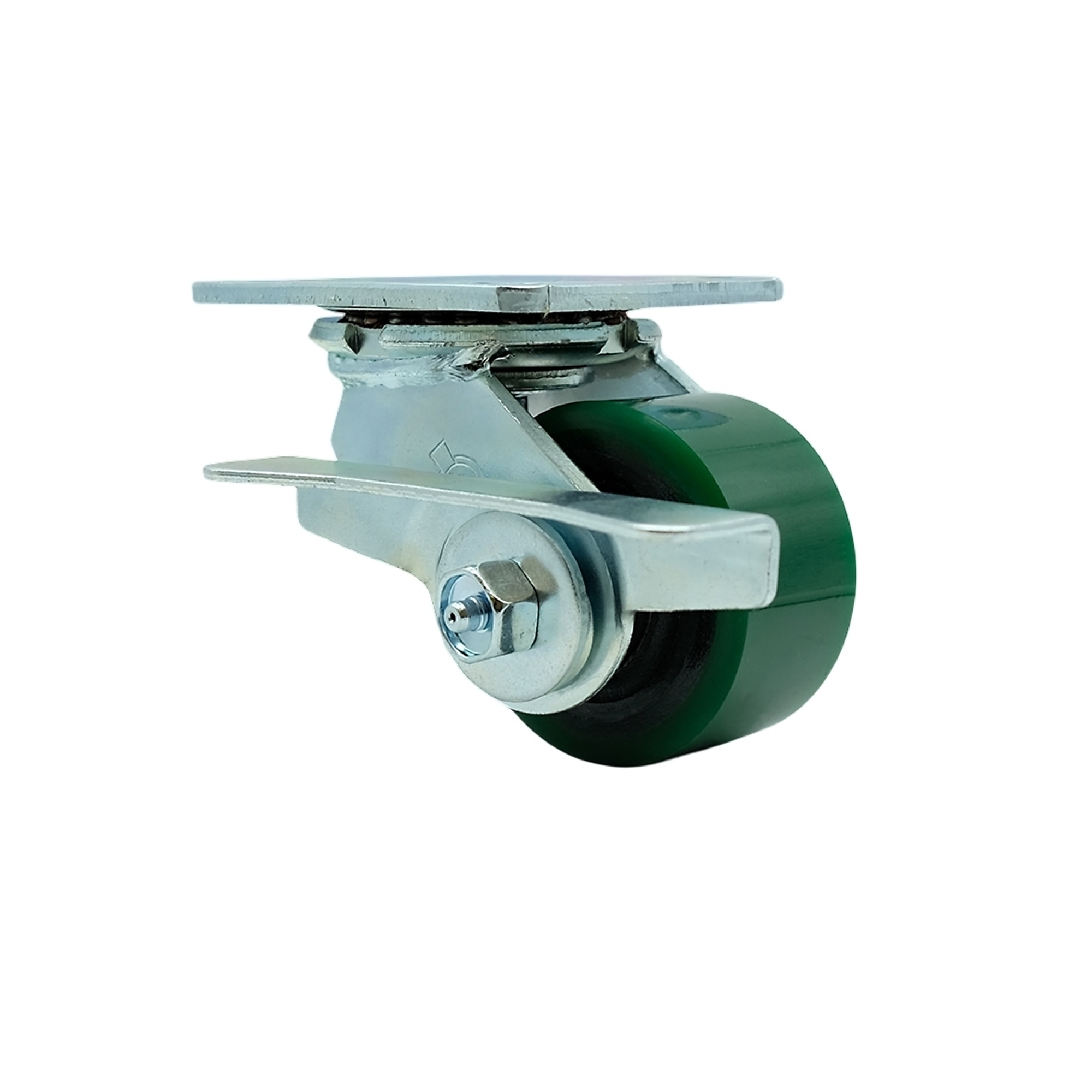 Service Caster, 3 1/4Inch x 2Inch Plate Caster, Wheel Diameter 3.25 in, Caster Type Swivel, Package (qty.) 1, Model SCC-30CS3420-PUB-GB-SLB