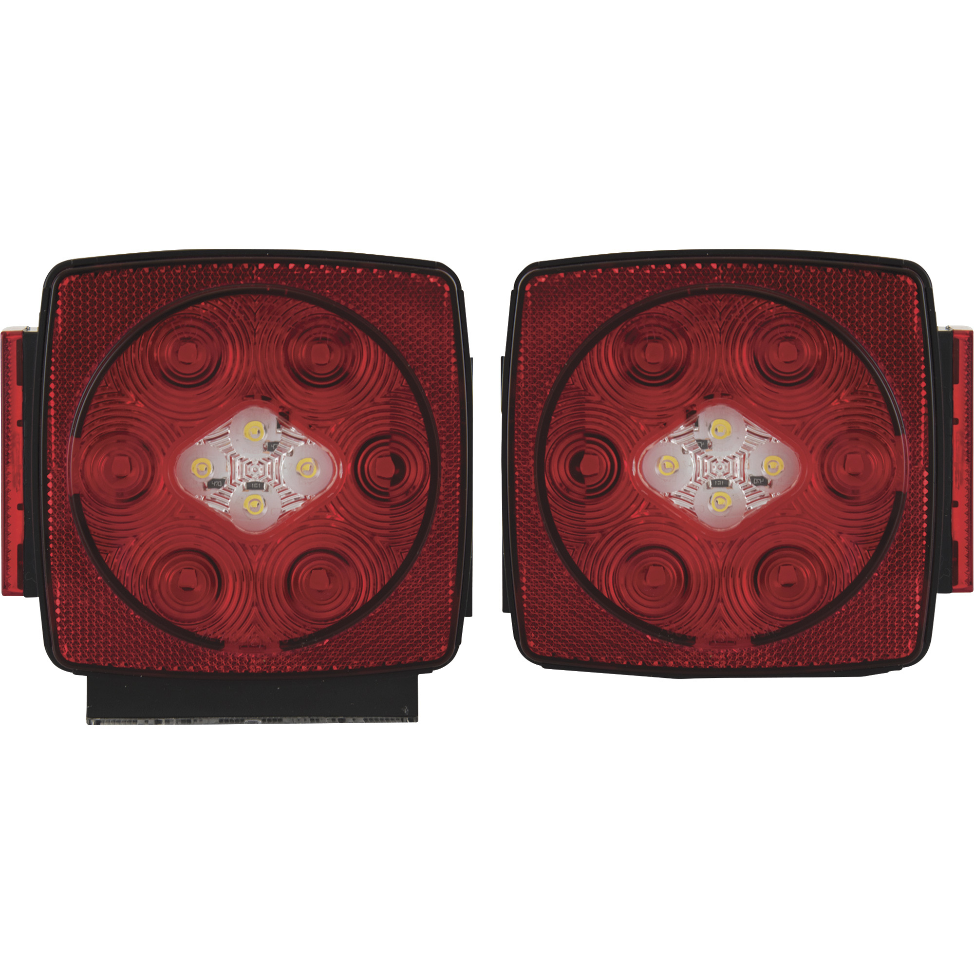 Hopkins Towing Solutions LED Trailer Light Kit with Integrated Back-Up Light â Red, Model C7425