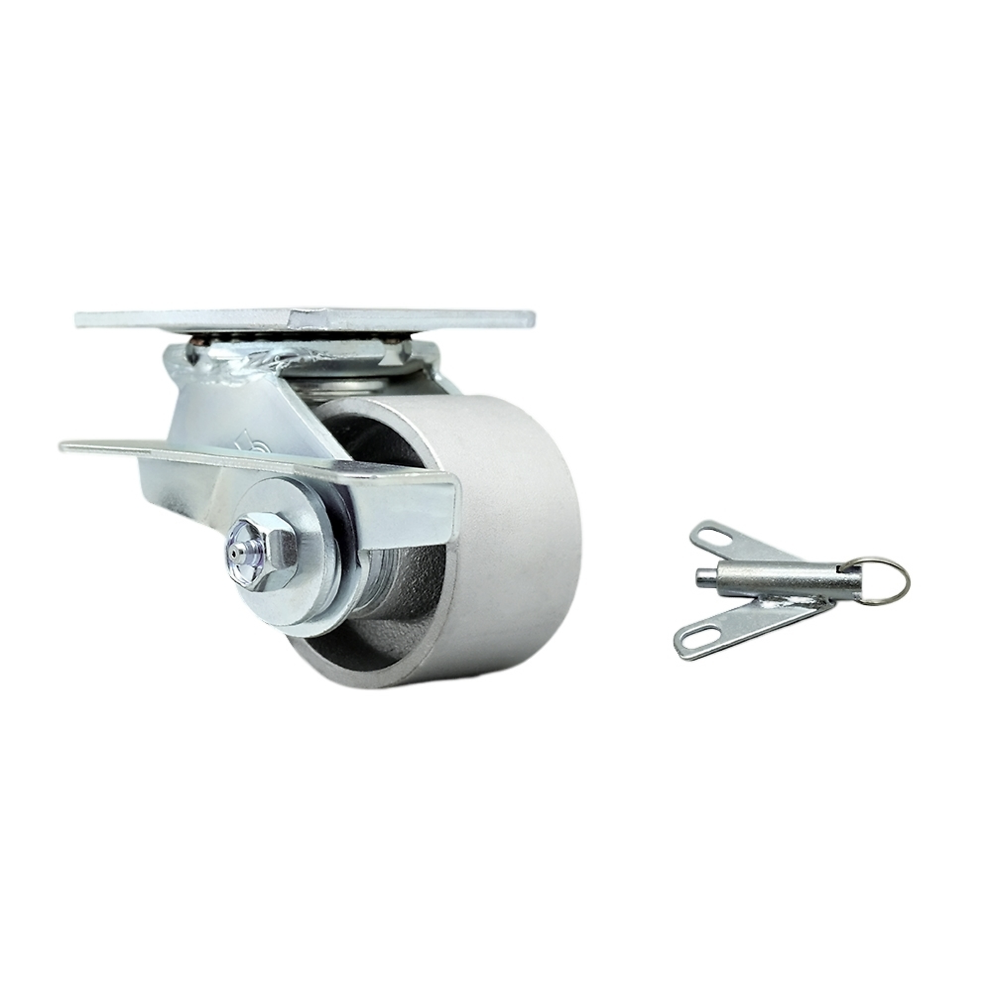 Service Caster, 3 1/4Inch x 2Inch Plate Caster, Wheel Diameter 3.25 in, Caster Type Swivel, Package (qty.) 1, Model SCC-30CS3420-SSB-SLB-BSL