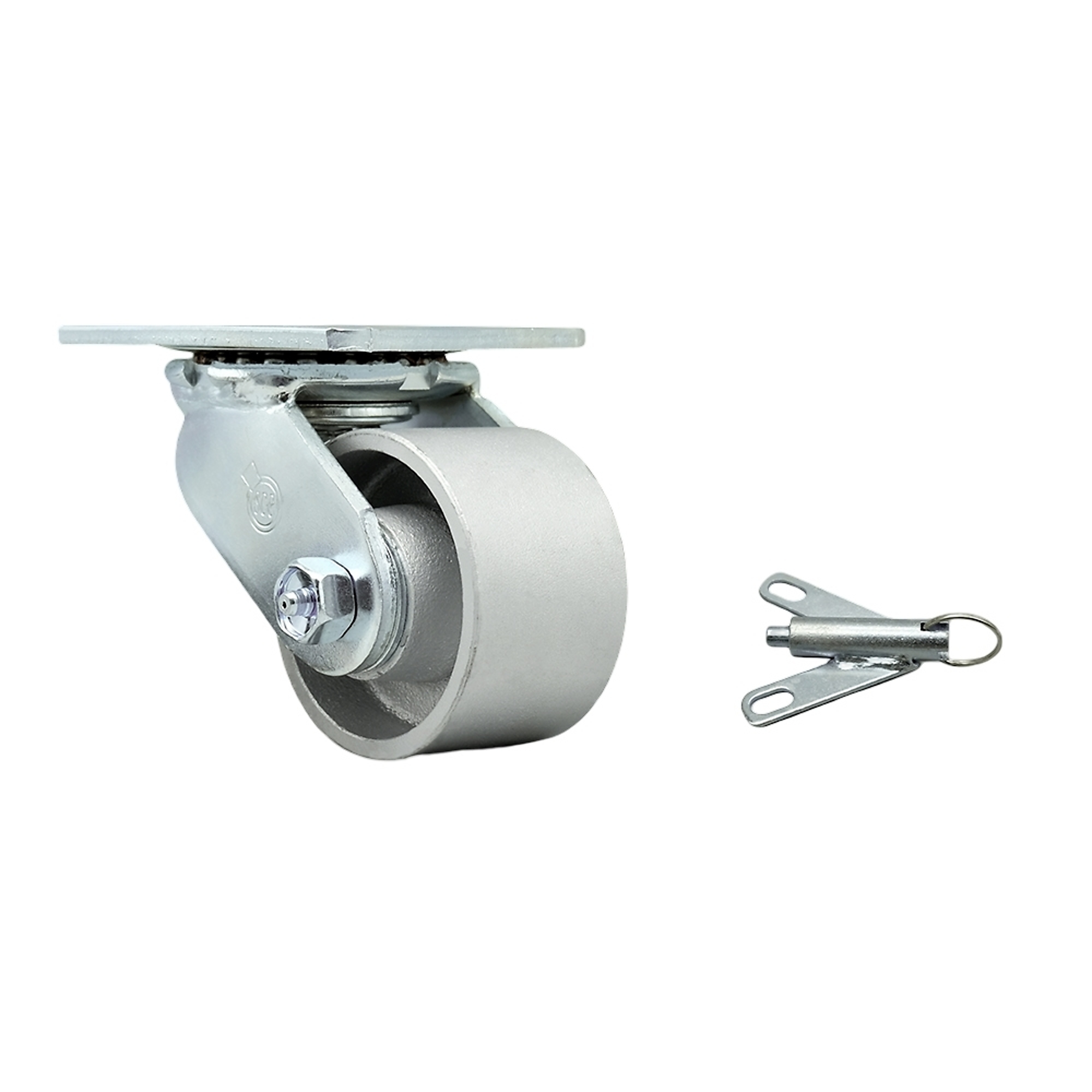 Service Caster, 3 1/4Inch x 2Inch Plate Caster, Wheel Diameter 3.25 in, Caster Type Swivel, Package (qty.) 1, Model SCC-30CS3420-SSB-BSL