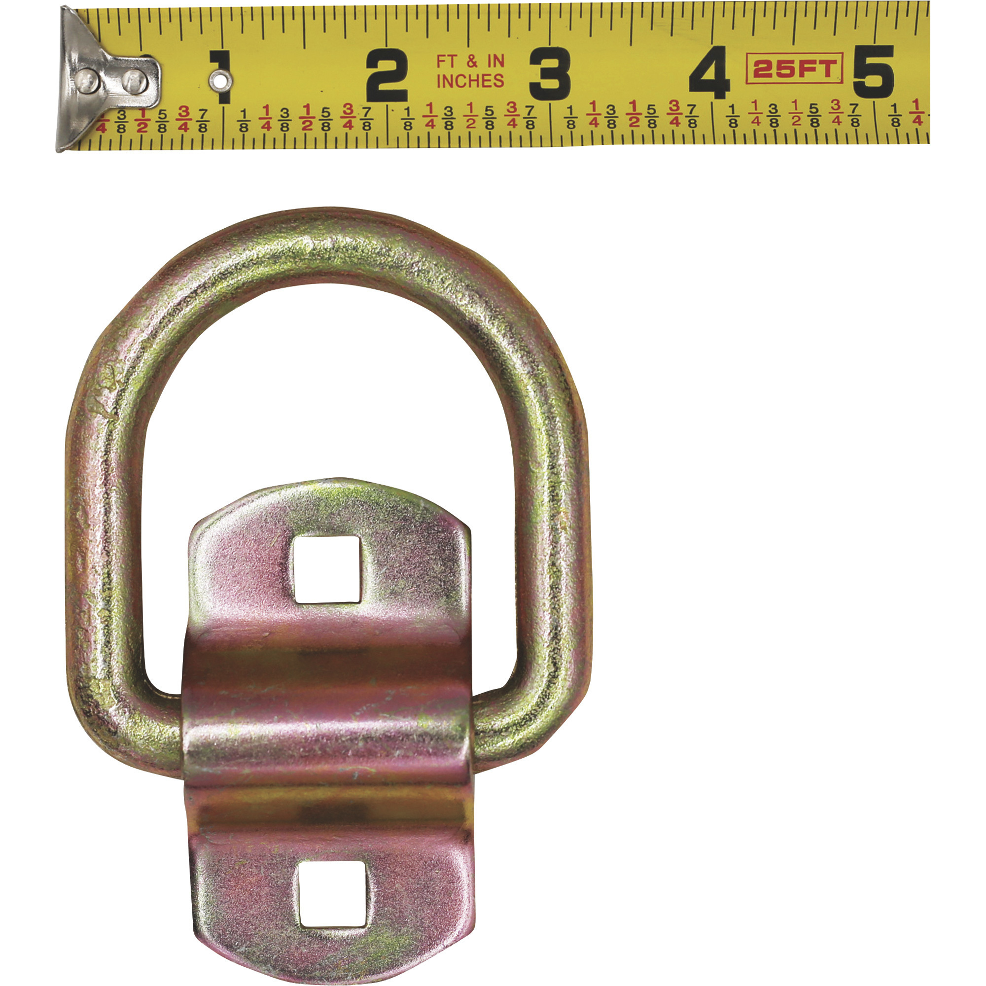 CargoSmart Locking Anti-Rattle D-Ring, 2400-Lb. Capacity, 1/4Inch, Model 6509