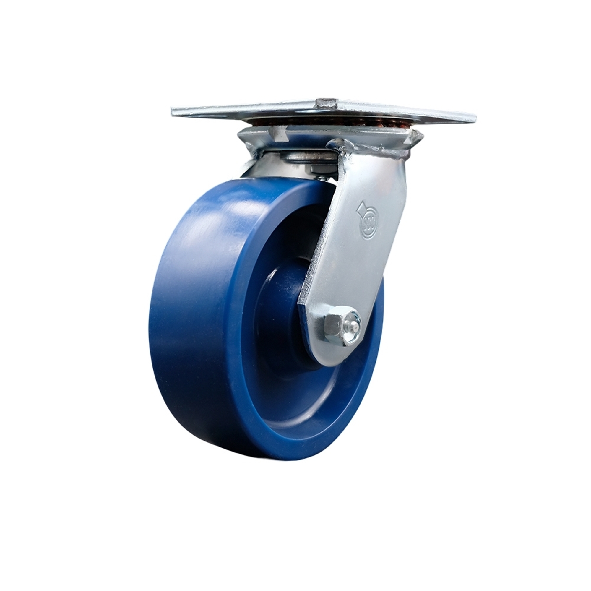 Service Caster, 6Inch x 2Inch Plate Caster, Wheel Diameter 6 in, Caster Type Swivel, Package (qty.) 1, Model SCC-35S620-SPUR