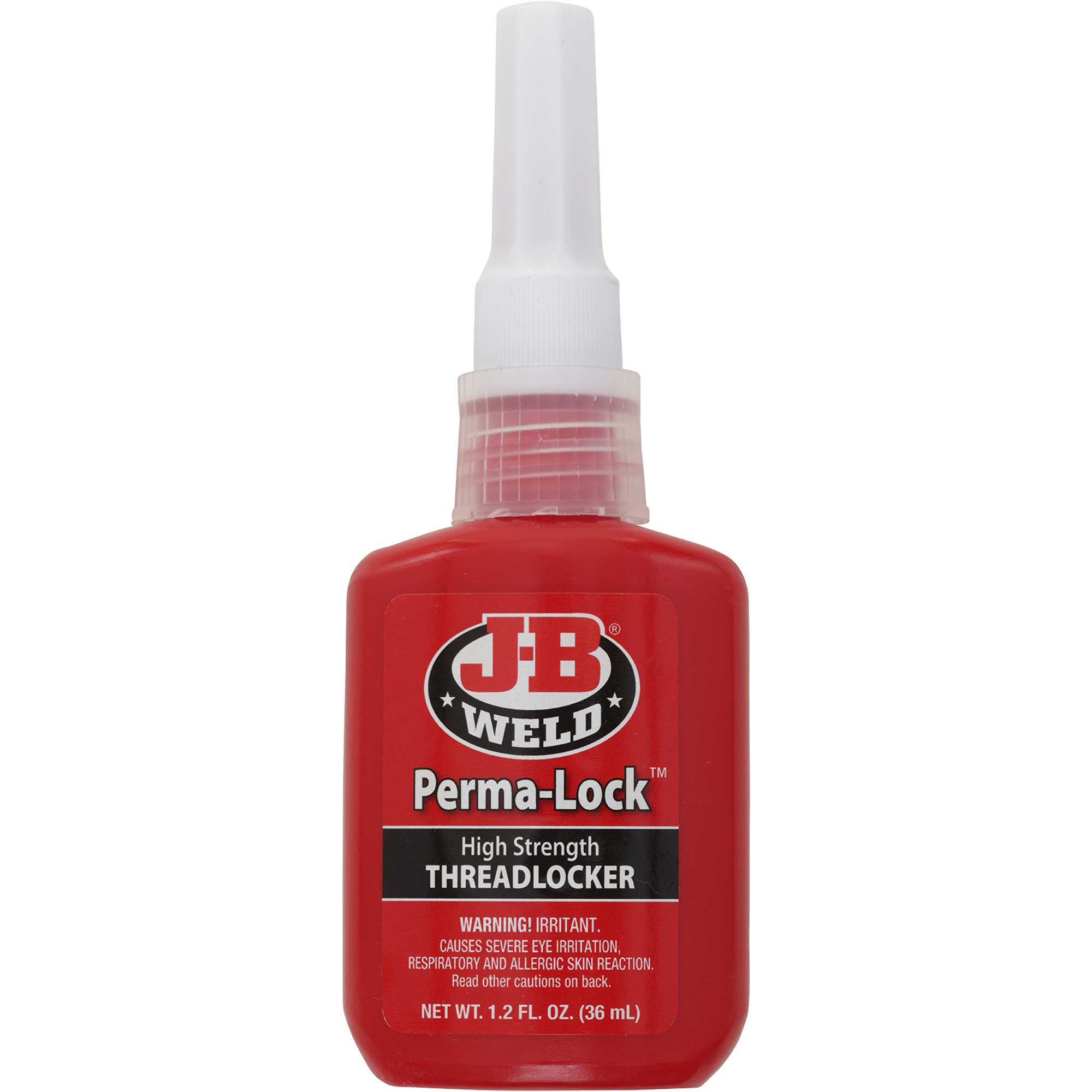 JB Weld Red Perma-Lock Threadlocker â High Strength, 1.2-Oz. Tube