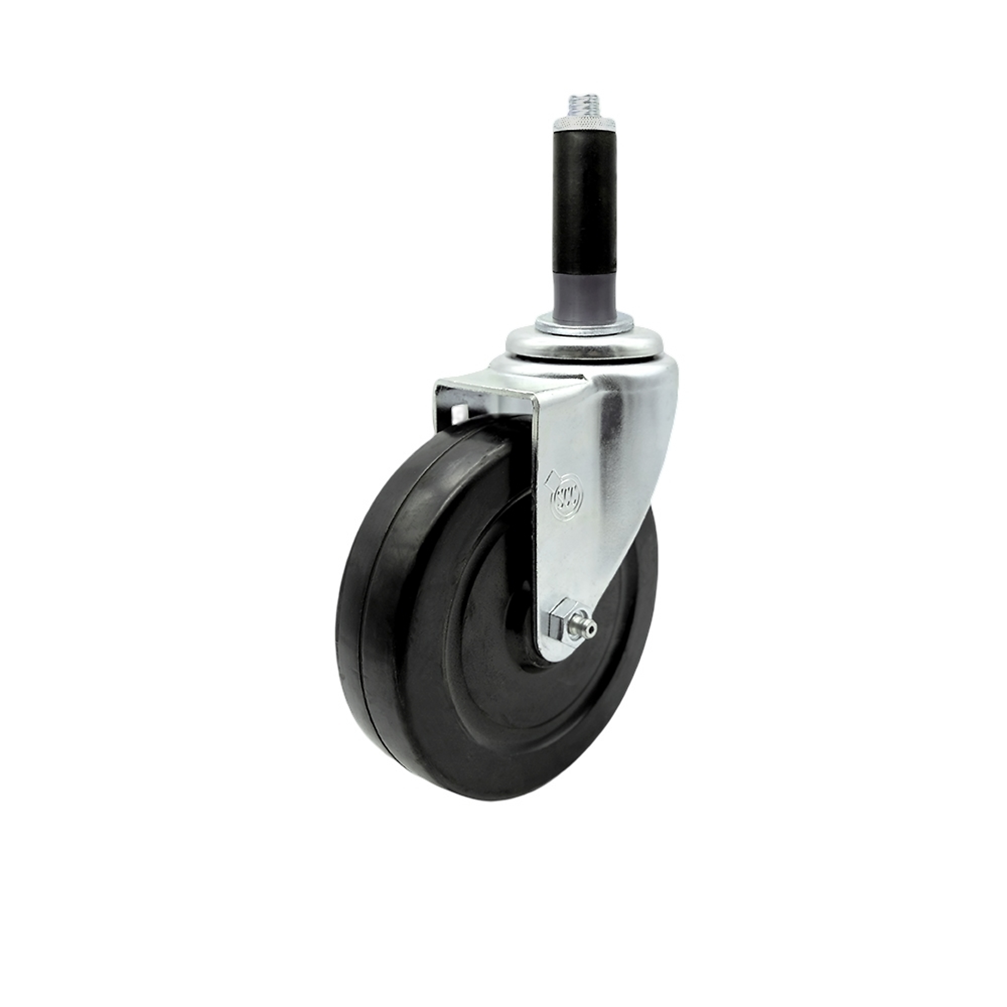 Service Caster, 5Inch x 1 1/4Inch Stem Caster, Wheel Diameter 5 in, Caster Type Swivel, Package (qty.) 1, Model SCC-SSEX20S514-HRS-MTG41