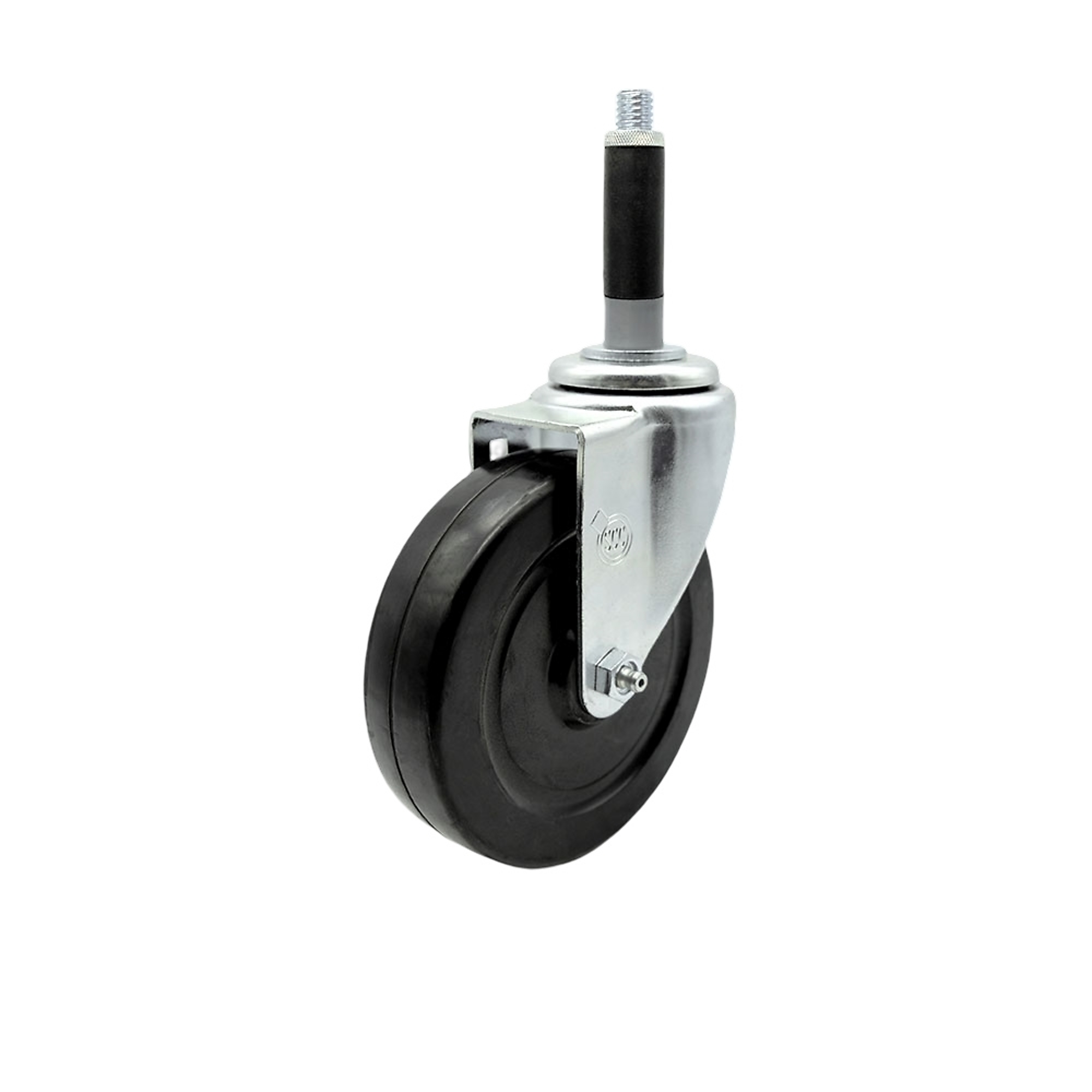 Service Caster, 5Inch x 1 1/4Inch Stem Caster, Wheel Diameter 5 in, Caster Type Swivel, Package (qty.) 1, Model SCC-EX20S514-HRS-MTG40