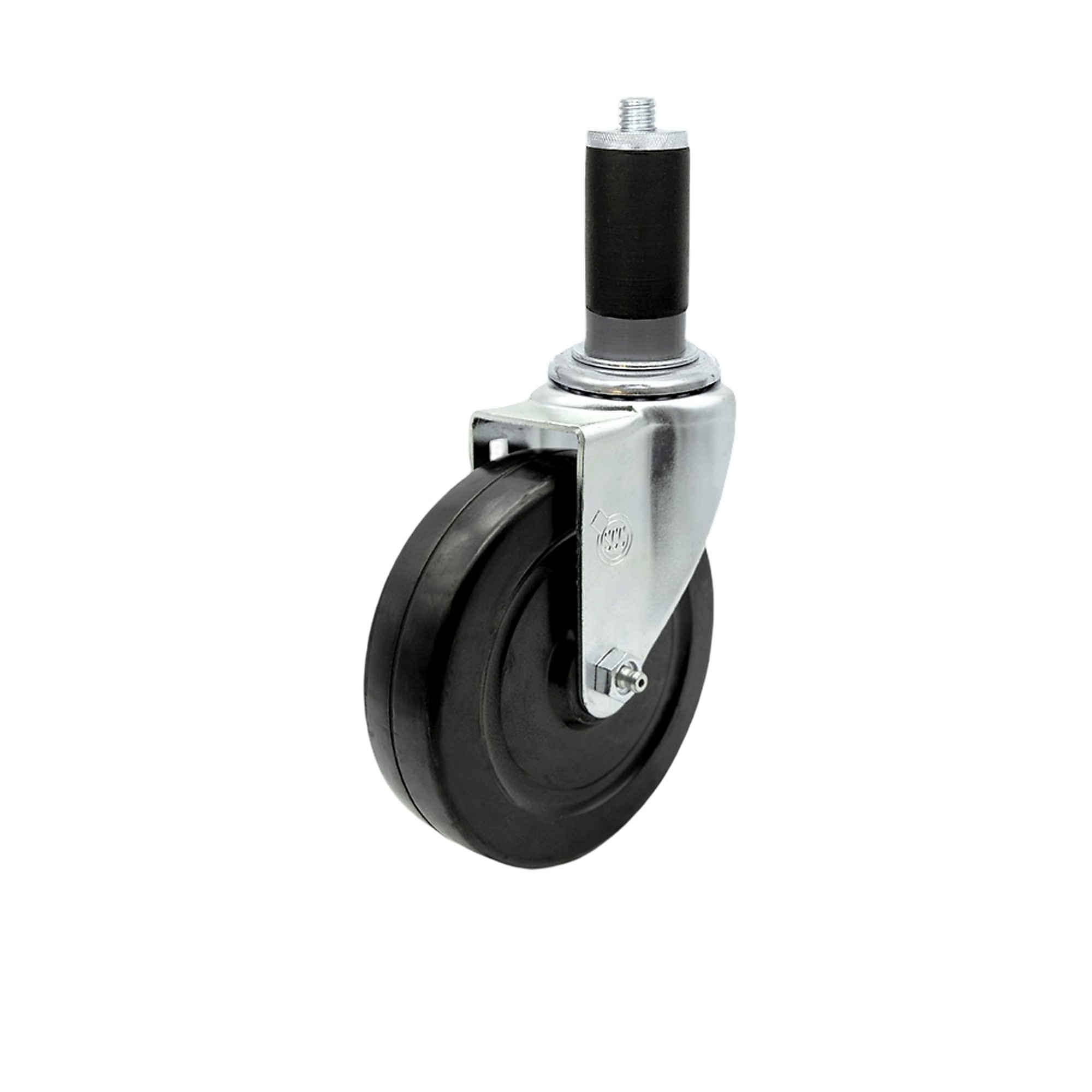 Service Caster, 5Inch x 1 1/4Inch Stem Caster, Wheel Diameter 5 in, Caster Type Swivel, Package (qty.) 1, Model SCC-EX20S514-HRS-MTG44