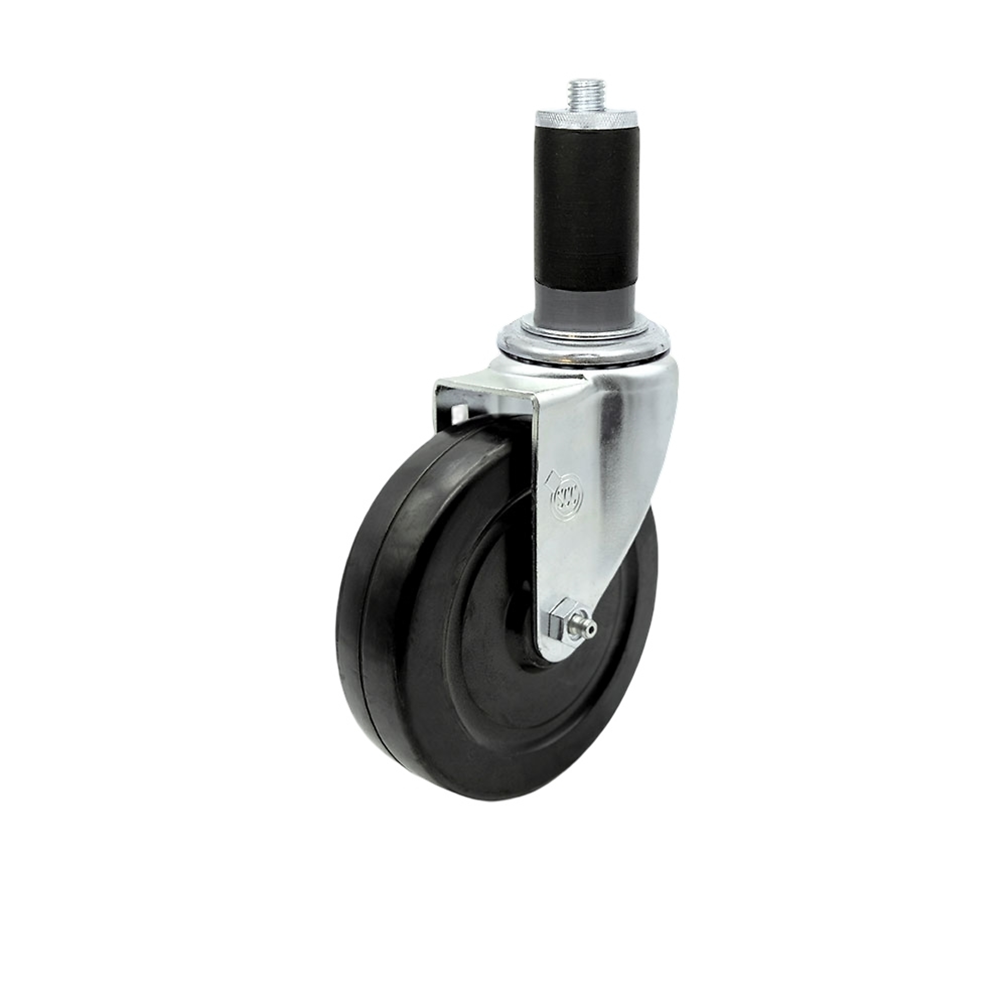 Service Caster, 5Inch x 1 1/4Inch Stem Caster, Wheel Diameter 5 in, Caster Type Swivel, Package (qty.) 1, Model SCC-EX20S514-HRS-MTG45