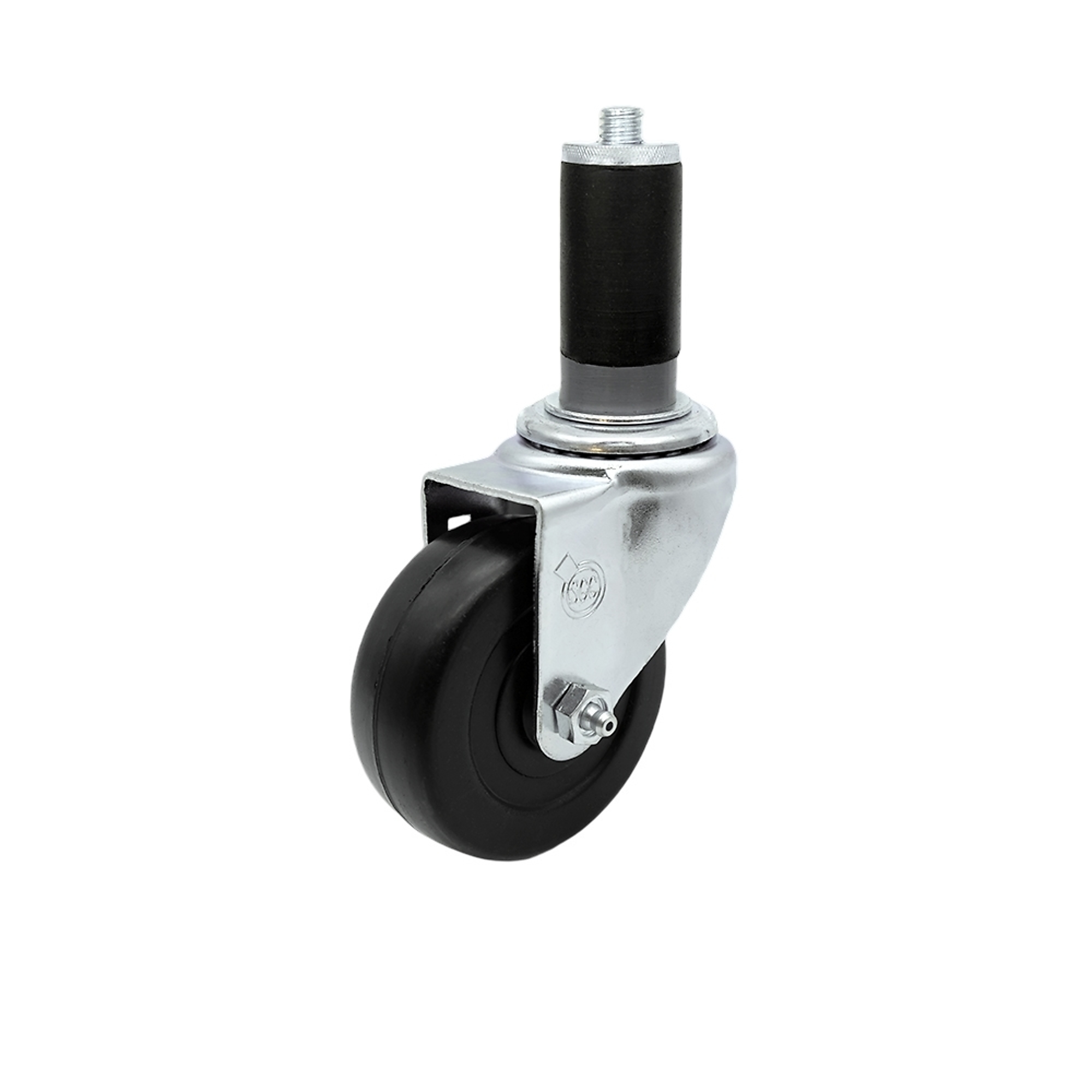 Service Caster, 3 1/2Inch x 1 1/4Inch Stem Caster, Wheel Diameter 3.5 in, Caster Type Swivel, Package (qty.) 1, Model SCC-SSEX20S3514-HRS-MTG44