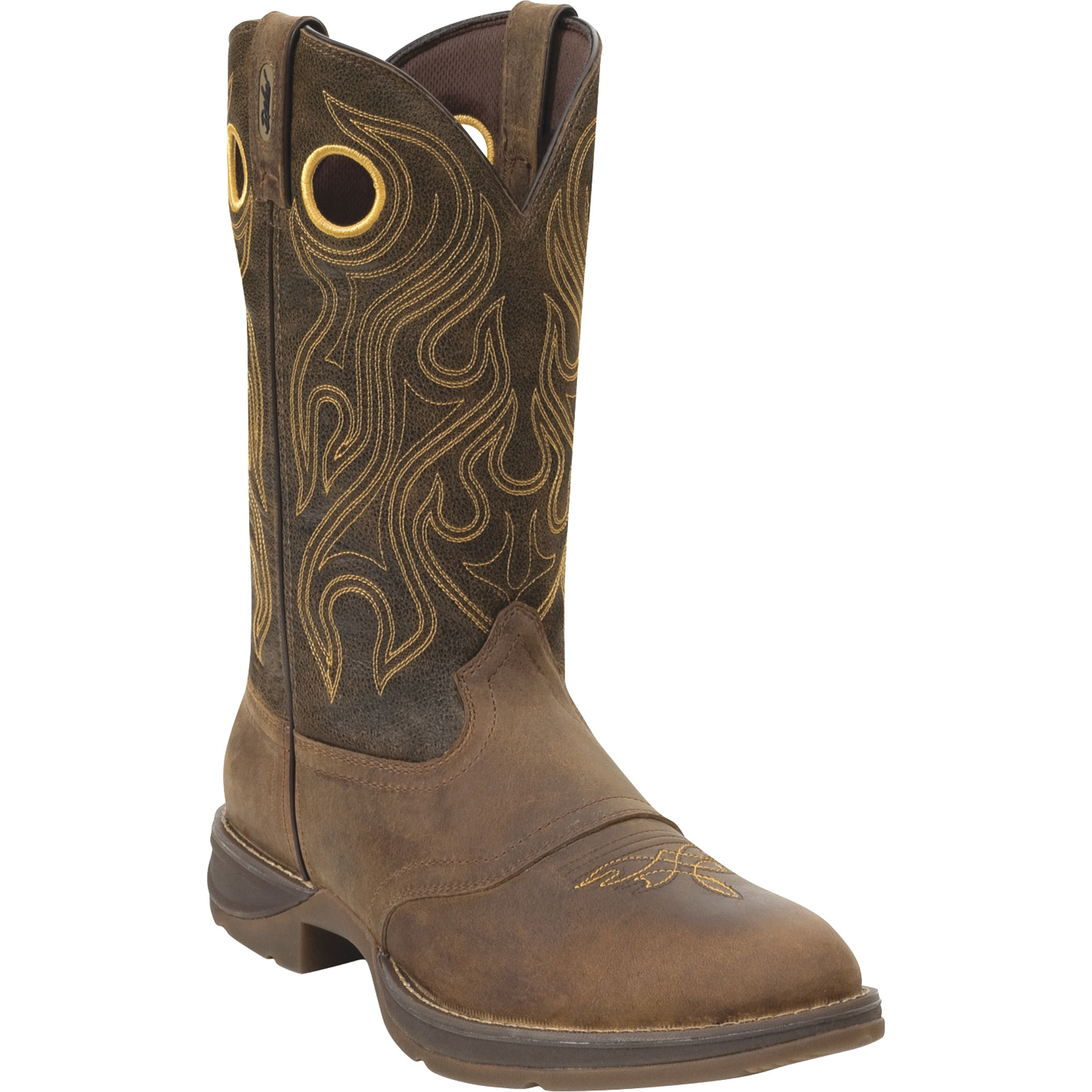 Durango Men's Rebel 12Inch Saddle Western Boot - Brown, Size 9, Model DB 5468