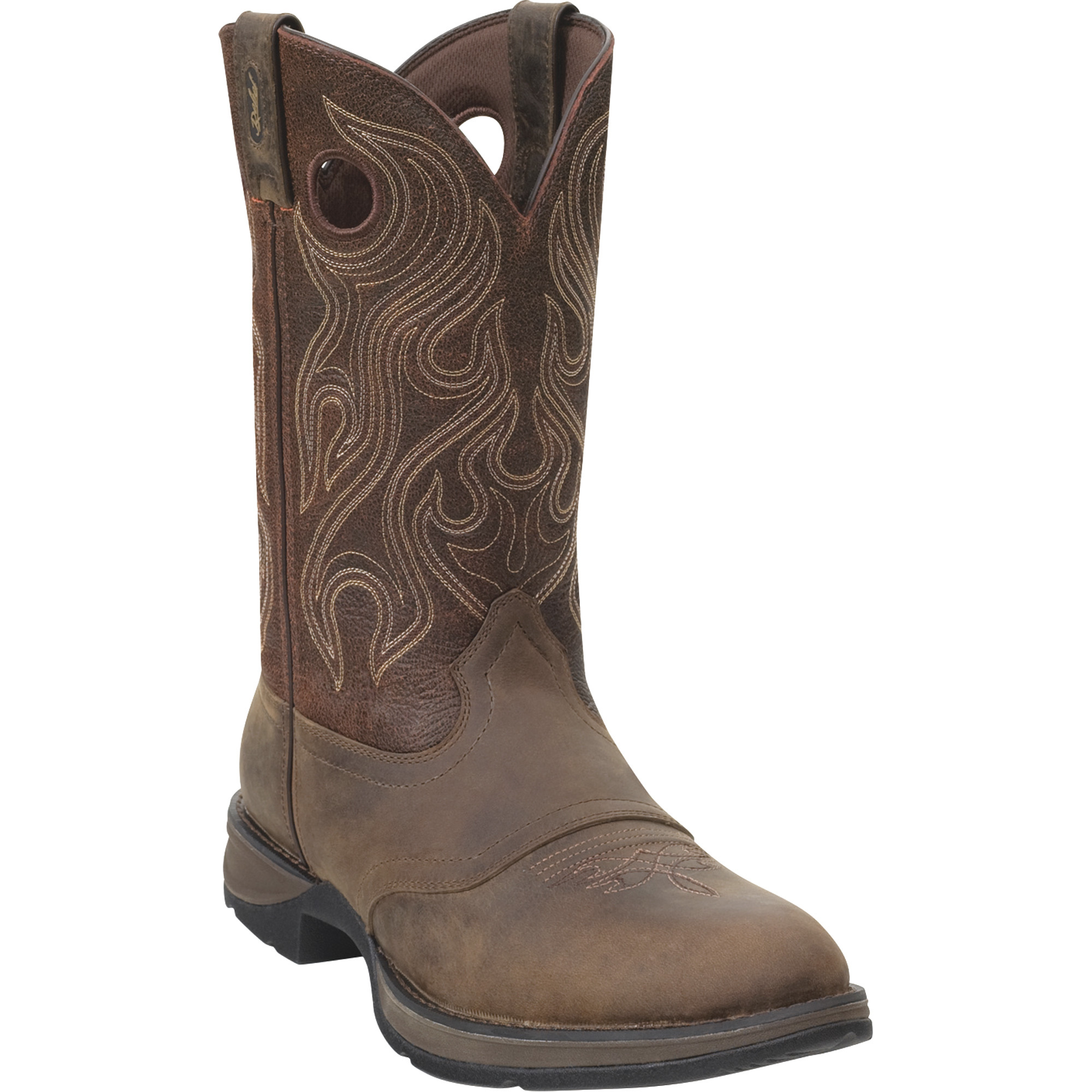Durango Men's 12Inch Rebel Saddle Western Boot â Brown, Size 12, Model DB5474