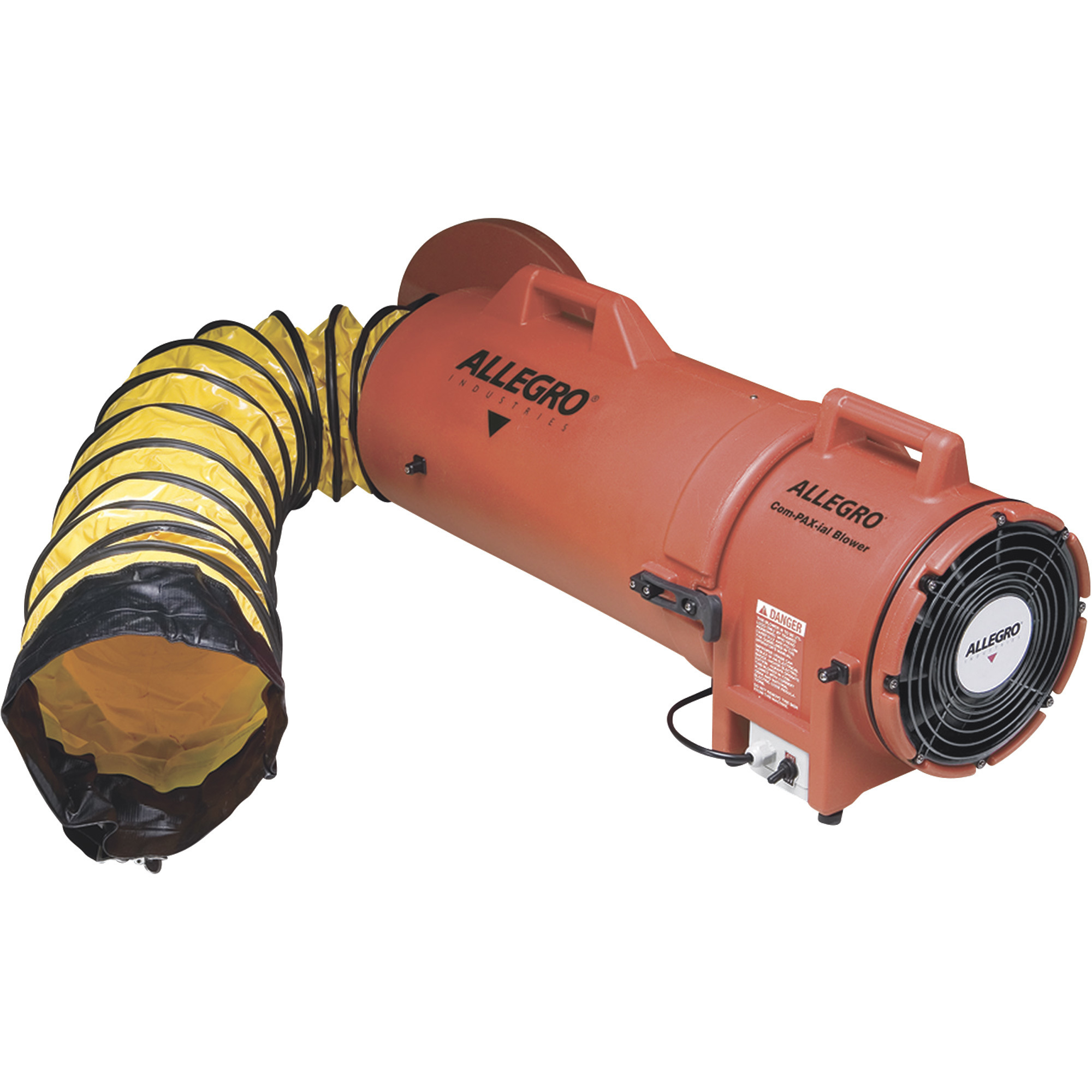 Allegro Industries Air Mover AC Blower With Canister, 15ft. Ducting, Model 9533-15