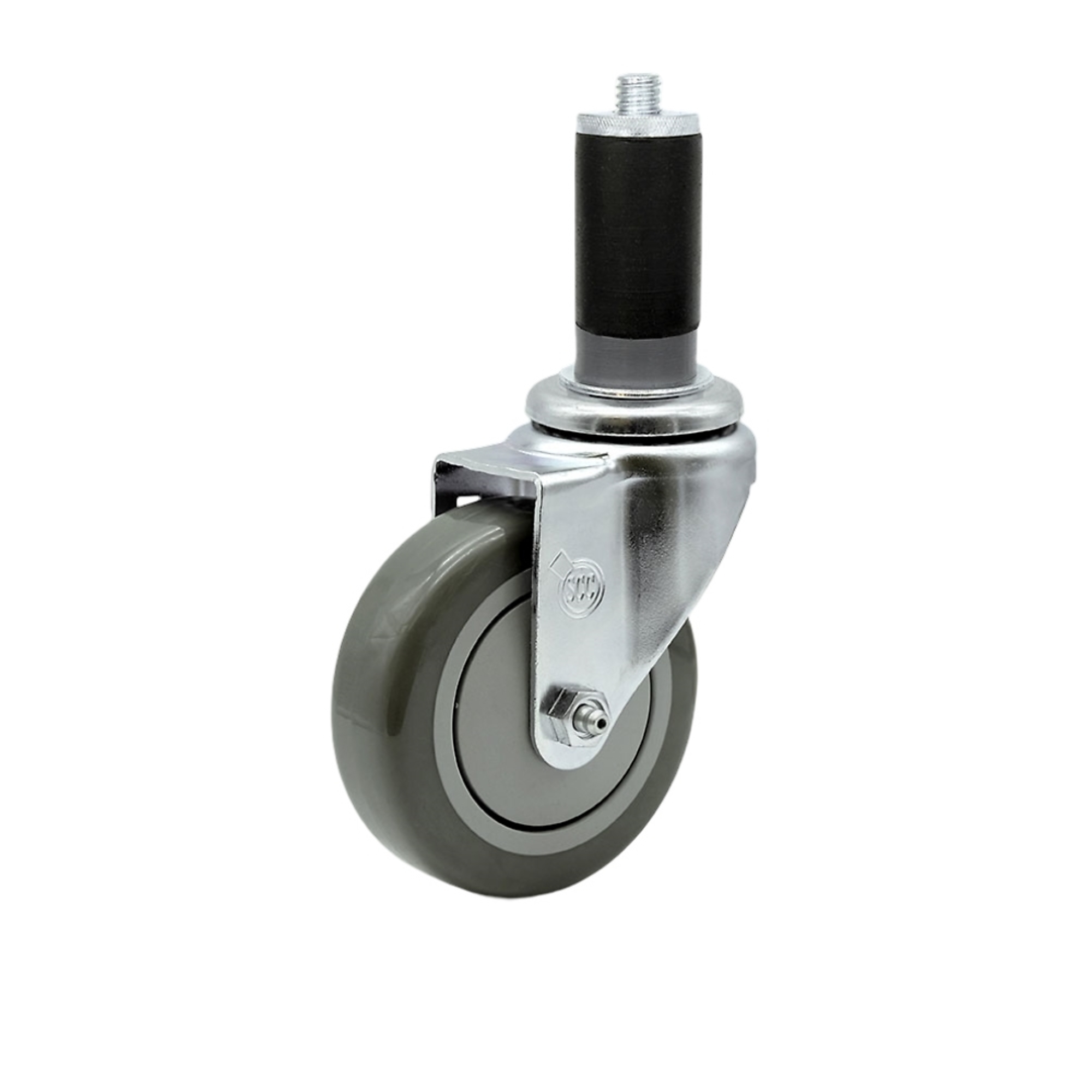 Service Caster, 4Inch x 1 1/4Inch Stem Caster, Wheel Diameter 4 in, Caster Type Swivel, Package (qty.) 1, Model SCC-SSEX20S414-PPUB-MTG46