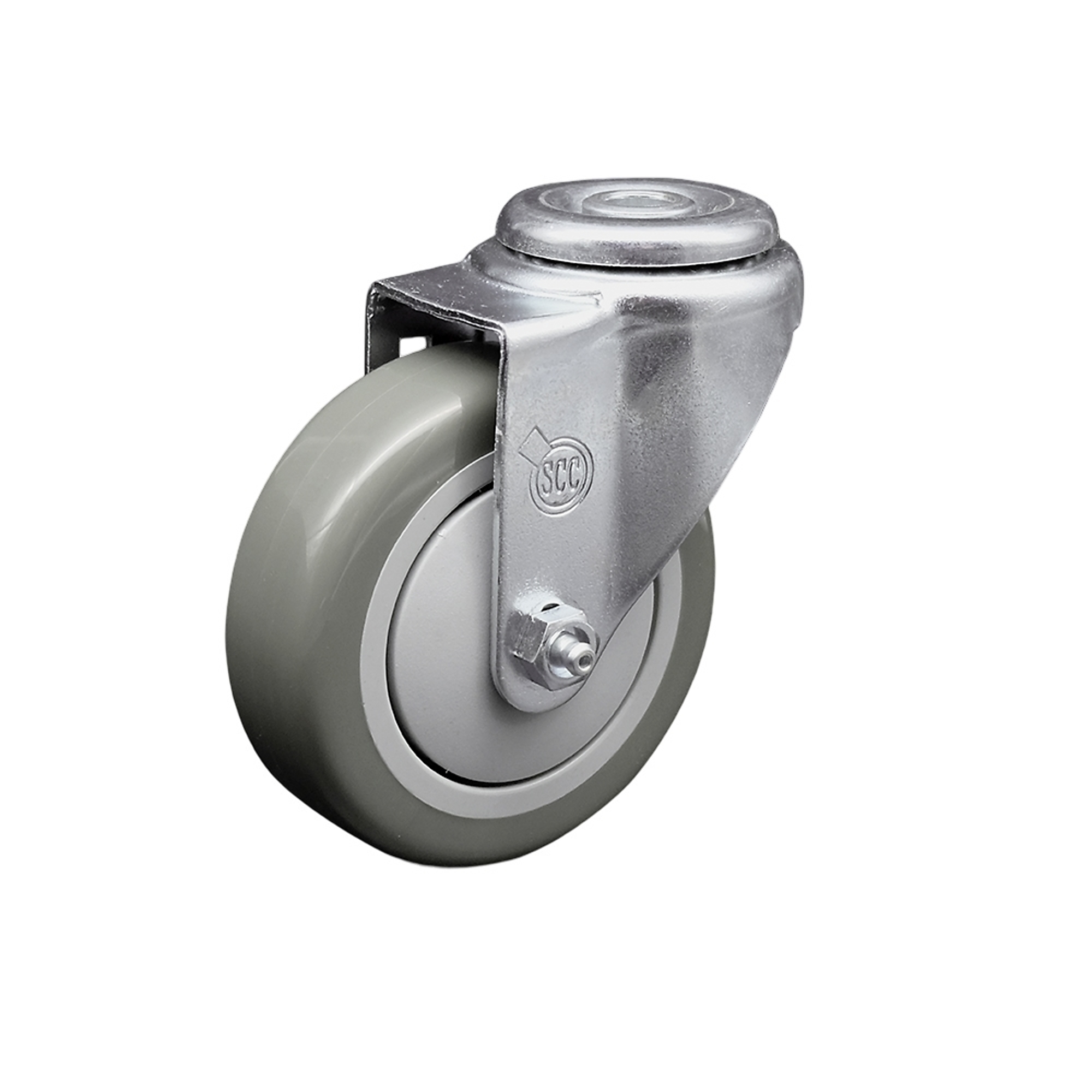 Service Caster, 4Inch x 1 1/4Inch Stem Caster, Wheel Diameter 4 in, Caster Type Swivel, Package (qty.) 1, Model SCC-BH20S414-PPUB