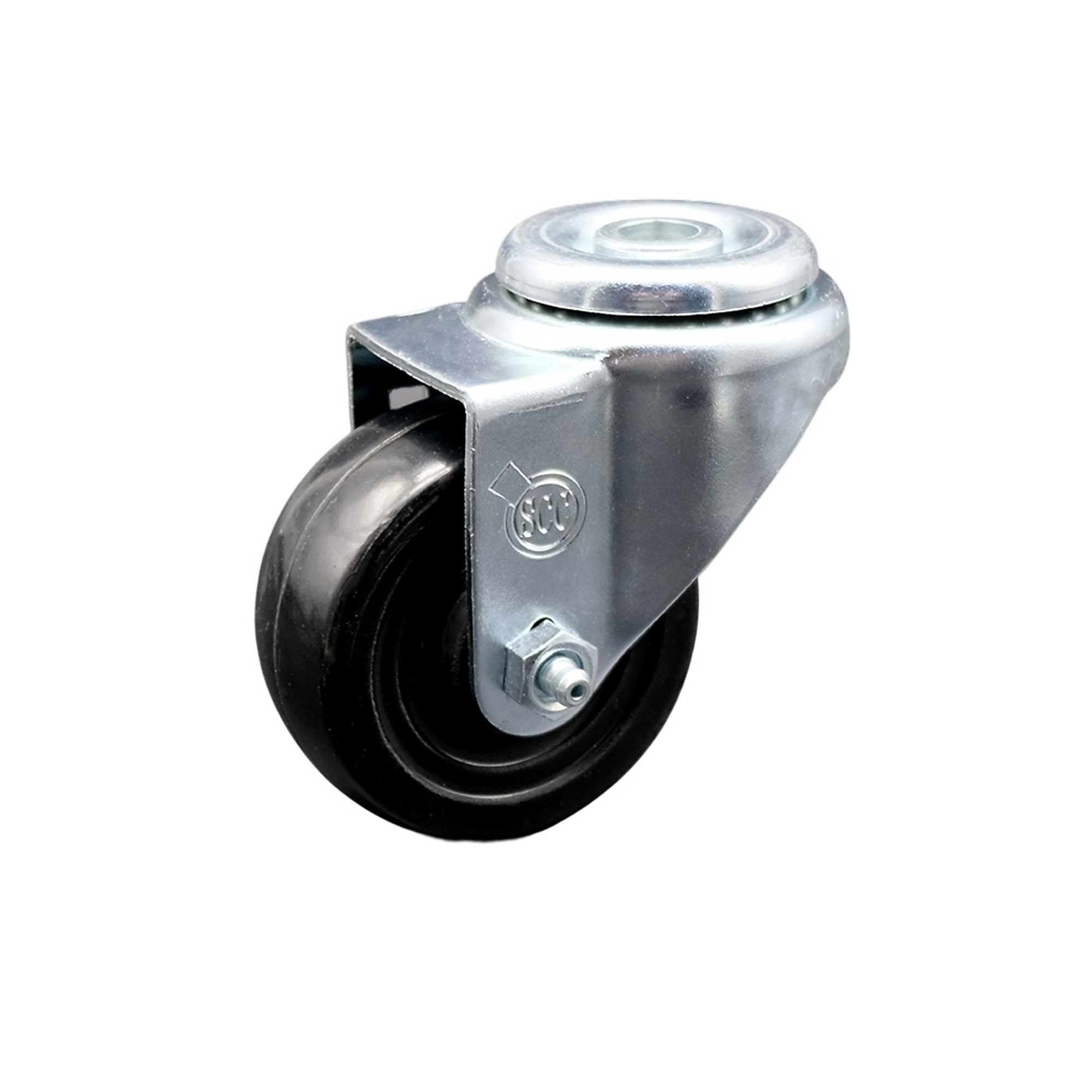 Service Caster, 3 1/2Inch x 1 1/4Inch Stem Caster, Wheel Diameter 3.5 in, Caster Type Swivel, Package (qty.) 1, Model SCC-BH20S3514-HRS