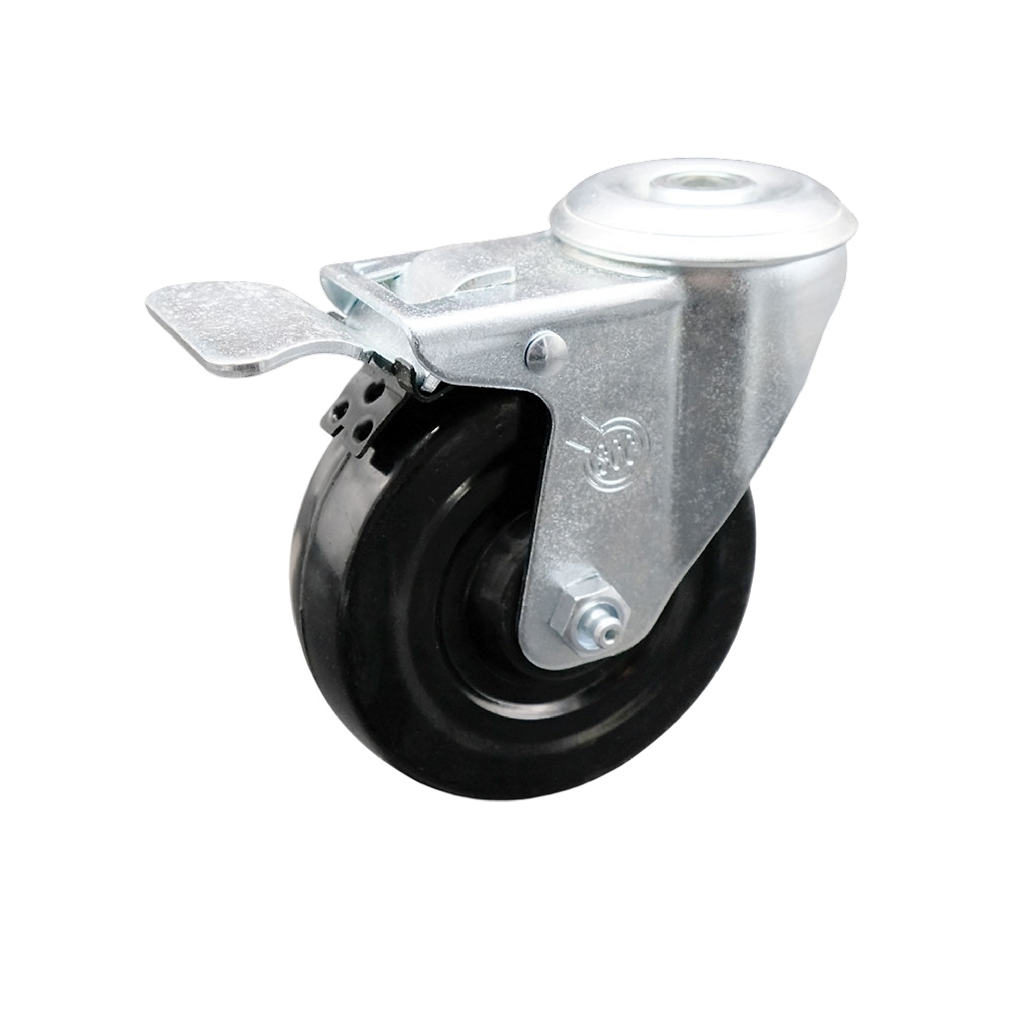 Service Caster, 4Inch x 1 1/4Inch Stem Caster, Wheel Diameter 4 in, Caster Type Swivel, Package (qty.) 1, Model SCC-BHTTL20S414-HRS