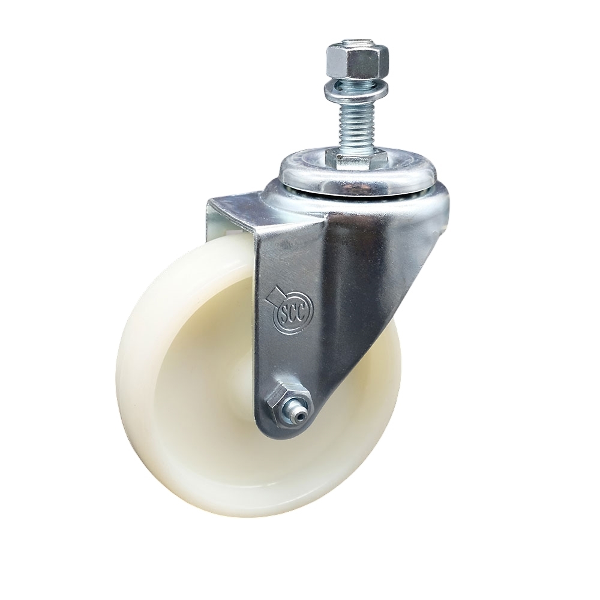 Service Caster, 4Inch x 1 1/4Inch Stem Caster, Wheel Diameter 4 in, Caster Type Swivel, Package (qty.) 1, Model SCC-TS20S414-NYS-121315