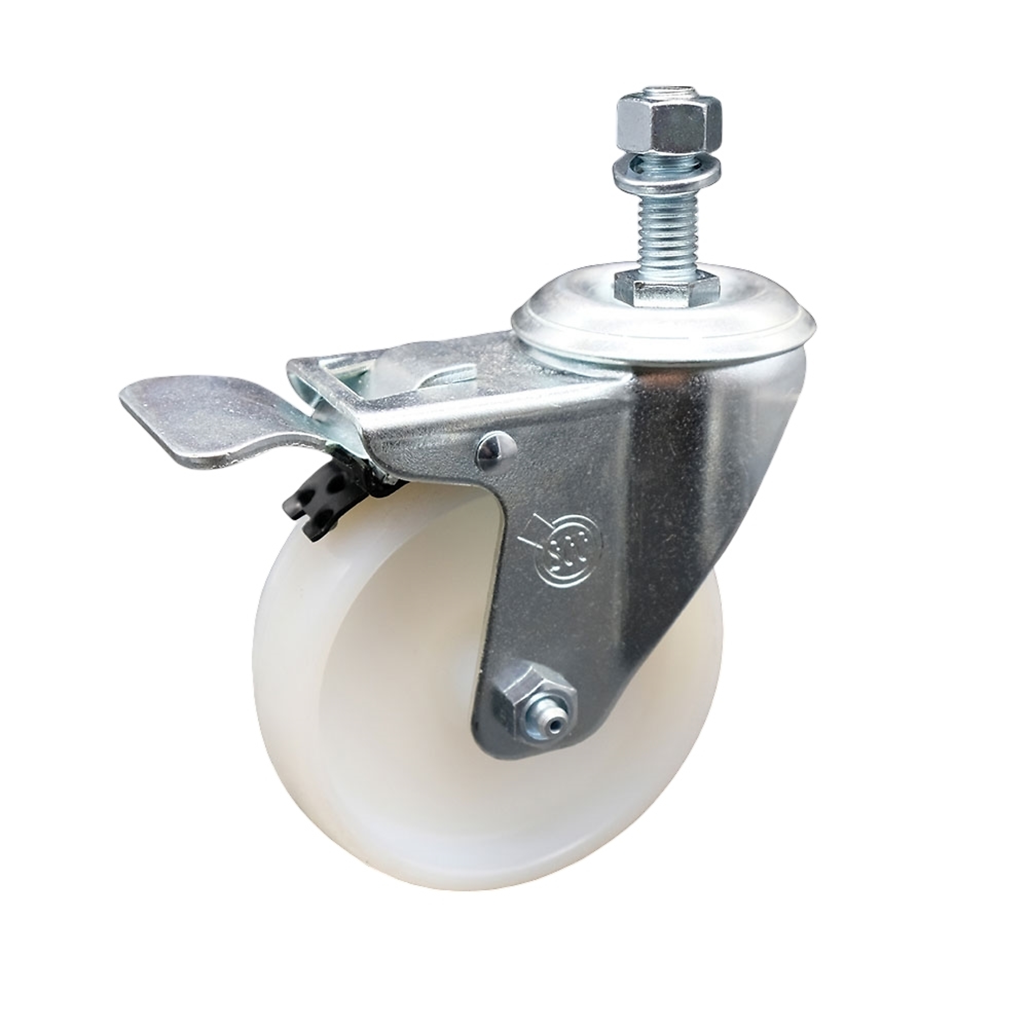 Service Caster, 4Inch x 1 1/4Inch Stem Caster, Wheel Diameter 4 in, Caster Type Swivel, Package (qty.) 1, Model SCC-TSTTL20S414-NYS-121315