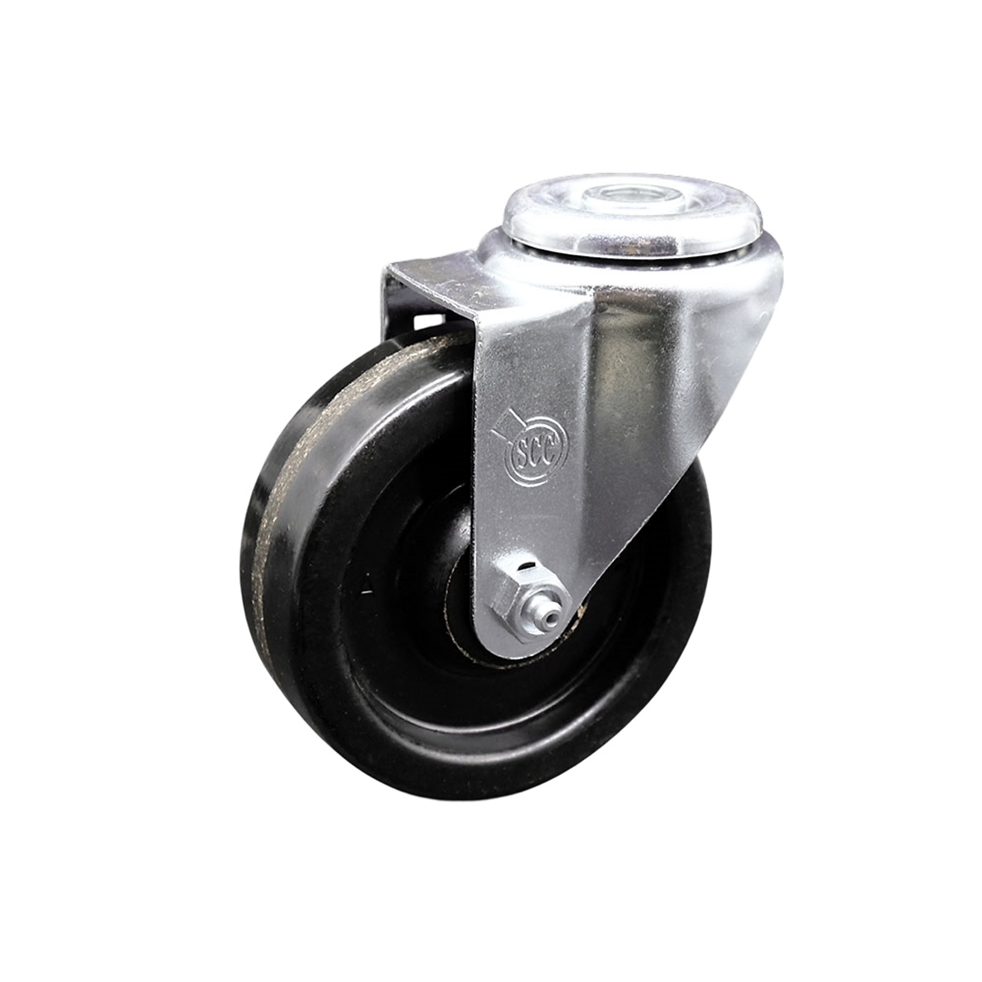 Service Caster, 4Inch x 1 1/4Inch Stem Caster, Wheel Diameter 4 in, Caster Type Swivel, Package (qty.) 1, Model SCC-BH20S414-PHR