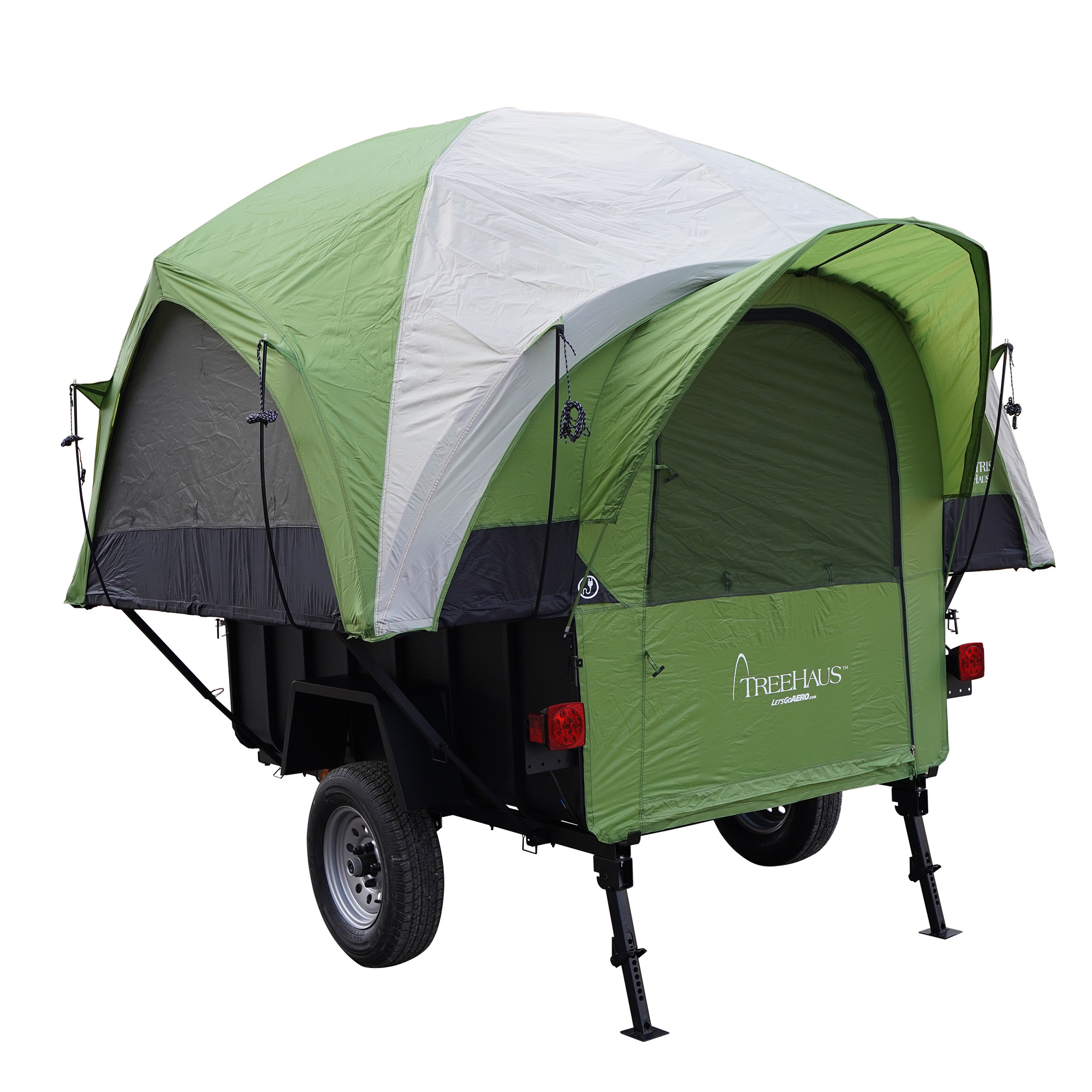 Let's Go Aero, LittleGiant TreeHaus Camping Trailer, Length 10 ft, Width 8 ft, Sleeps 4, Model T02035-01984