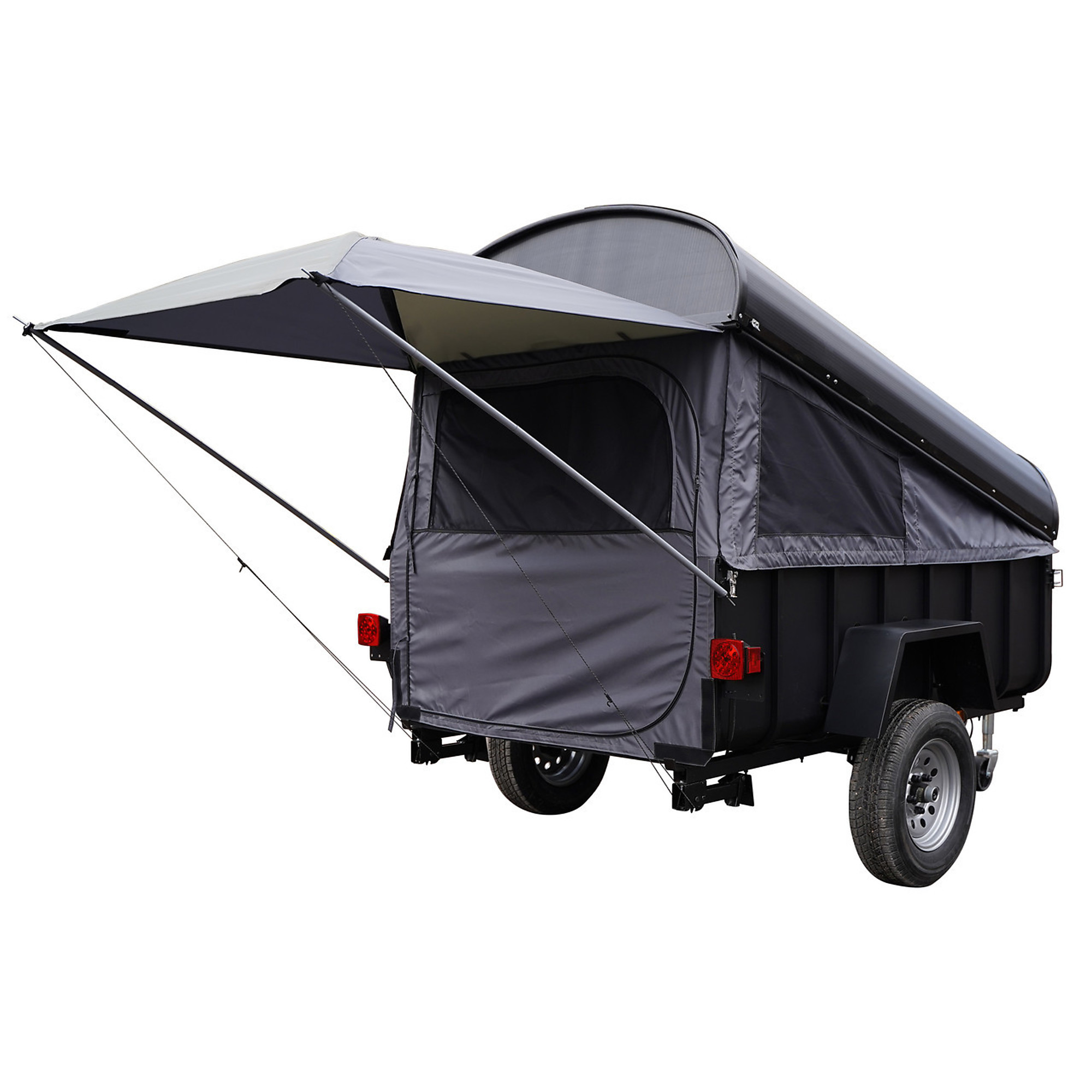 Let's Go Aero, LittleGiant CrashPad Enclosed Camping Trailer, Length 10 ft, Width 6 ft, Sleeps 2, Model T02035-01991