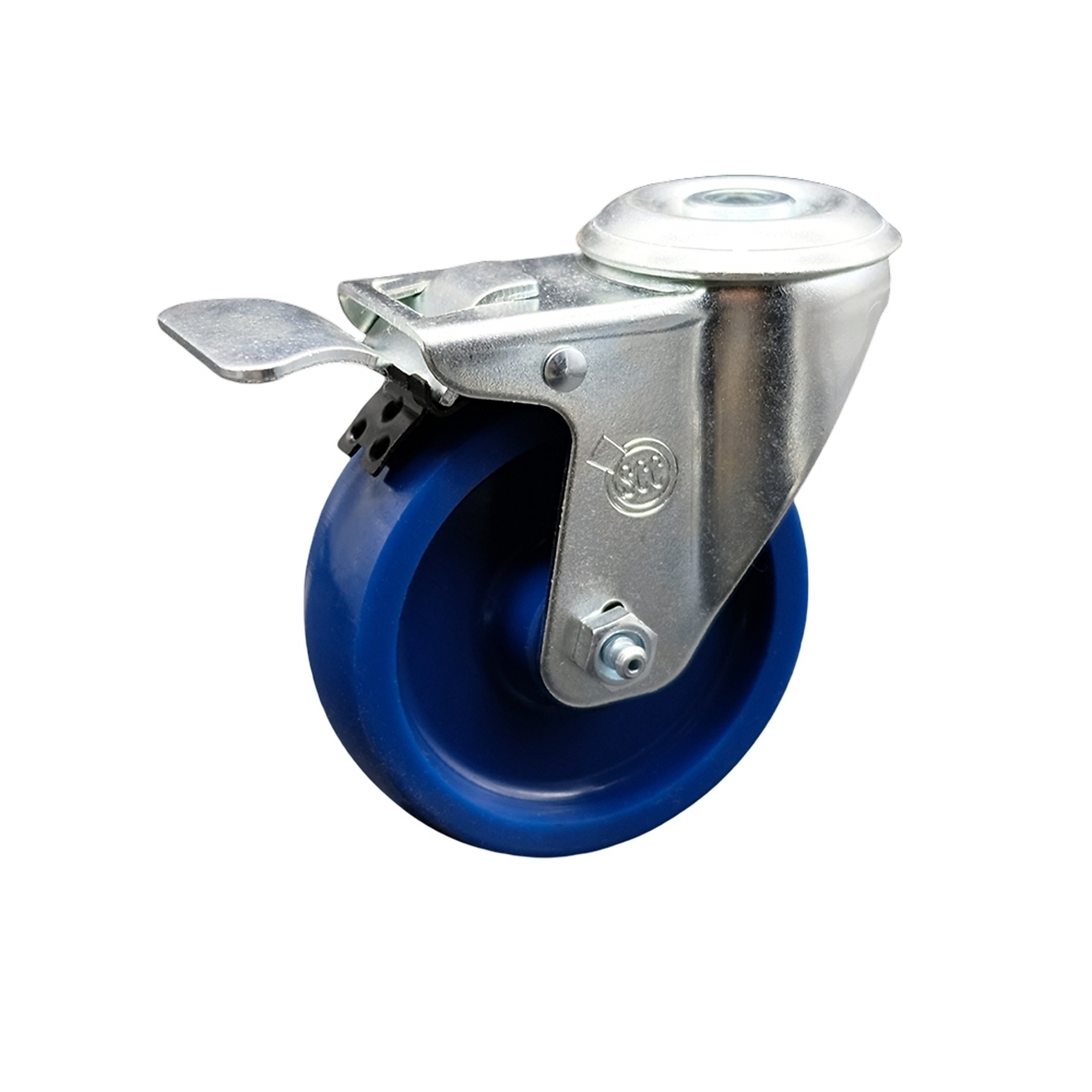 Service Caster, 4Inch x 1 1/4Inch Stem Caster, Wheel Diameter 4 in, Caster Type Swivel, Package (qty.) 1, Model SCC-BHTTL20S414-SPUS