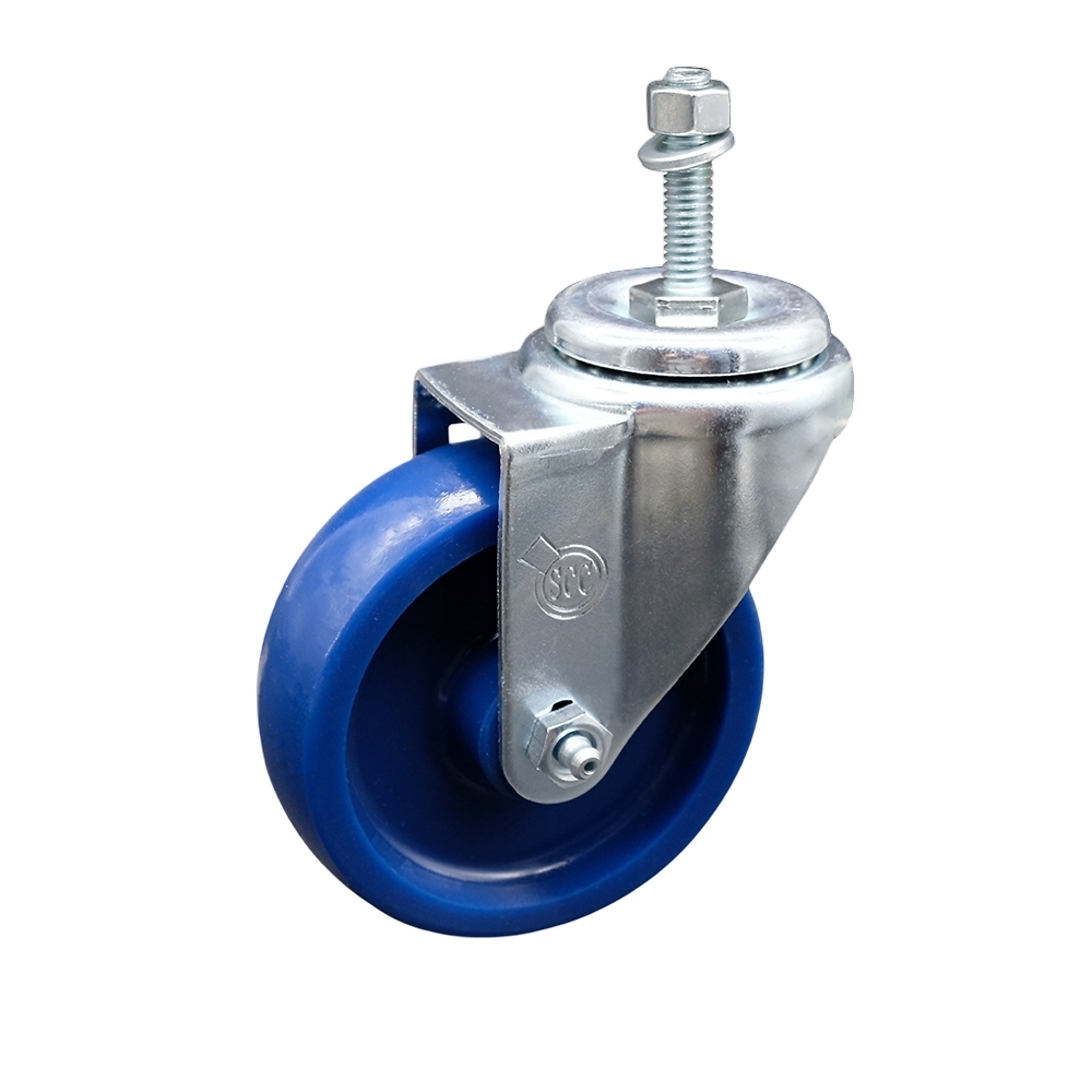 Service Caster, 4Inch x 1 1/4Inch Stem Caster, Wheel Diameter 4 in, Caster Type Swivel, Package (qty.) 1, Model SCC-TS20S414-SPUS-M1015