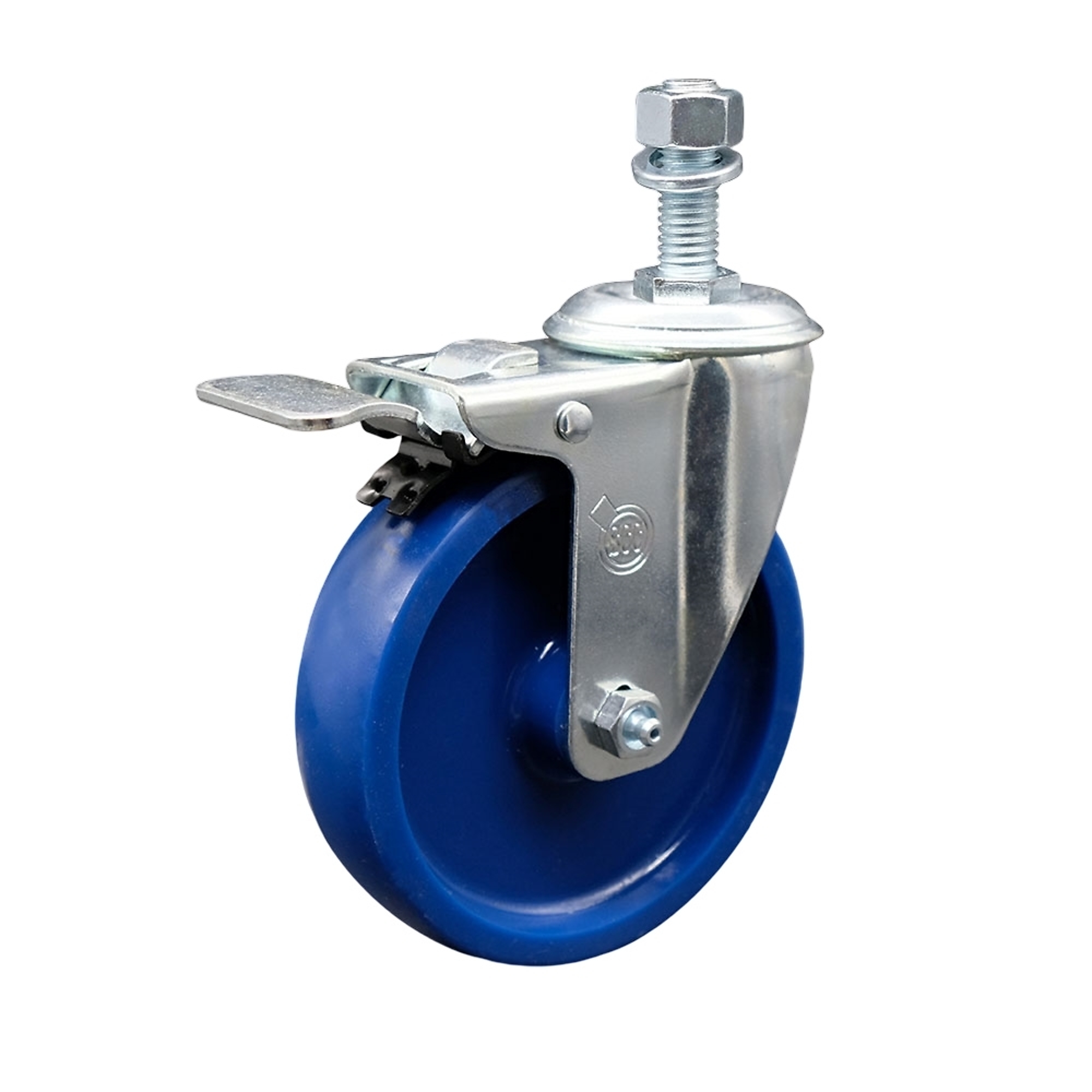 Service Caster, 5Inch x 1 1/4Inch Stem Caster, Wheel Diameter 5 in, Caster Type Swivel, Package (qty.) 1, Model SCC-TSTTL20S514-SPUS-121315