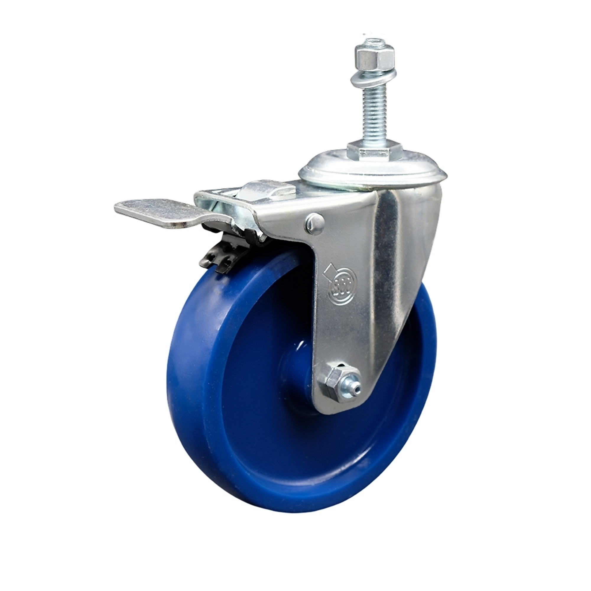 Service Caster, 5Inch x 1 1/4Inch Stem Caster, Wheel Diameter 5 in, Caster Type Swivel, Package (qty.) 1, Model SCC-SSTSTTL20S514-SPUS-381615