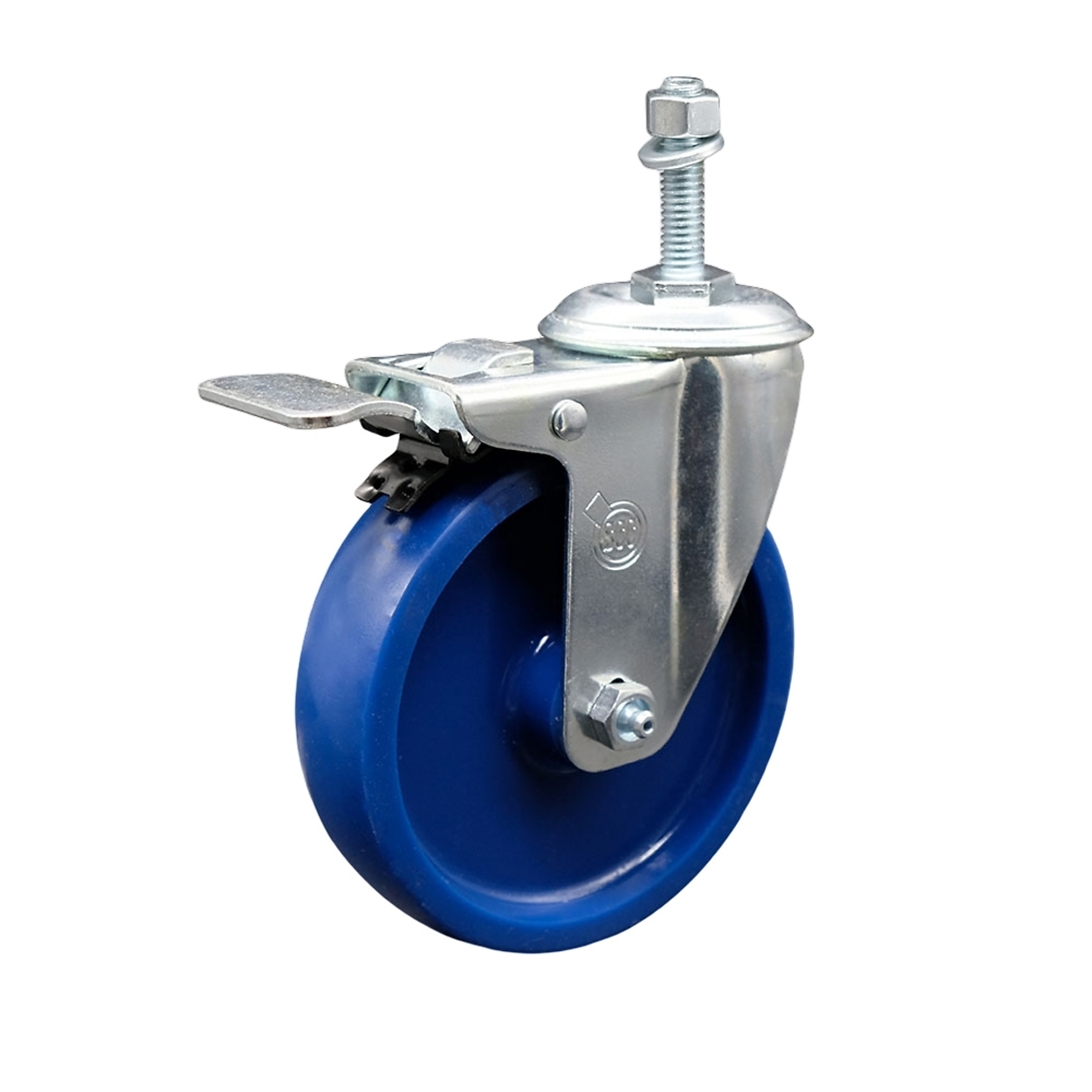 Service Caster, 5Inch x 1 1/4Inch Stem Caster, Wheel Diameter 5 in, Caster Type Swivel, Package (qty.) 1, Model SCC-SSTSTTL20S514-SPUS-M1015