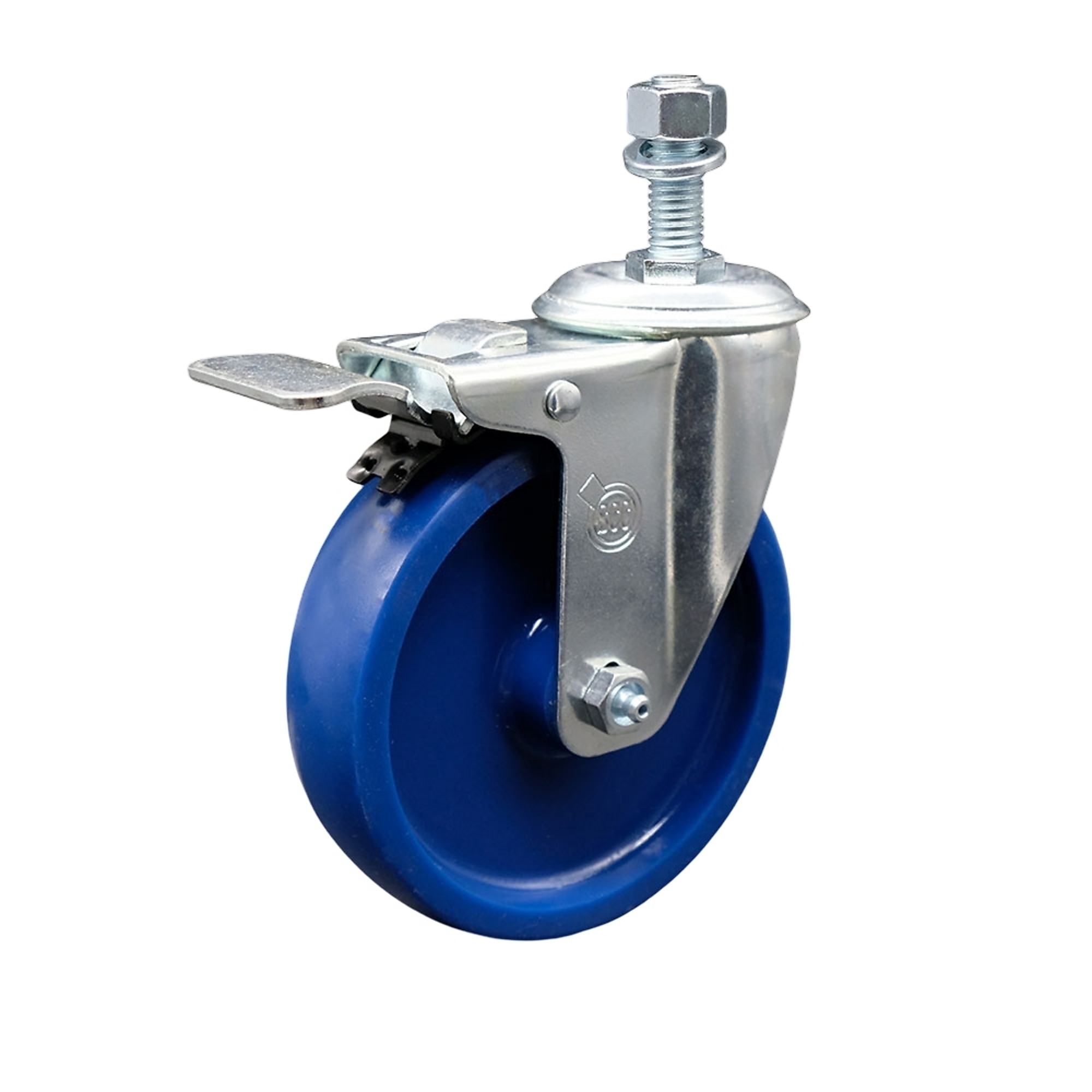 Service Caster, 5Inch x 1 1/4Inch Stem Caster, Wheel Diameter 5 in, Caster Type Swivel, Package (qty.) 1, Model SCC-TSTTL20S514-SPUS-M1215