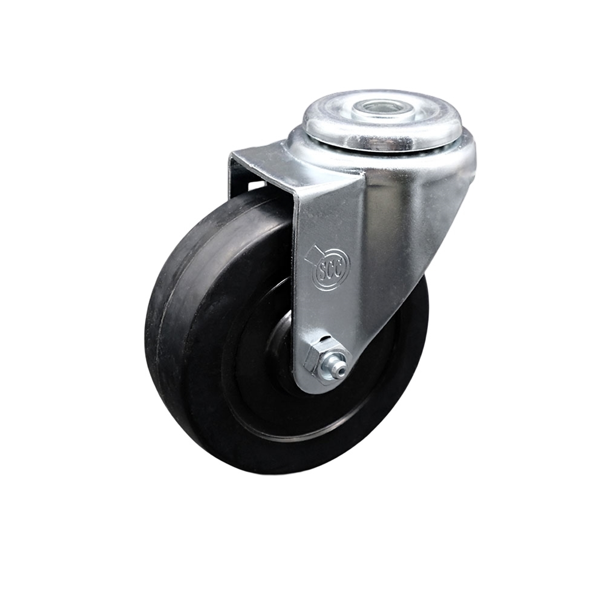 Service Caster, 4Inch x 1 1/4Inch Stem Caster, Wheel Diameter 4 in, Caster Type Swivel, Package (qty.) 1, Model SCC-BH20S414-SRS