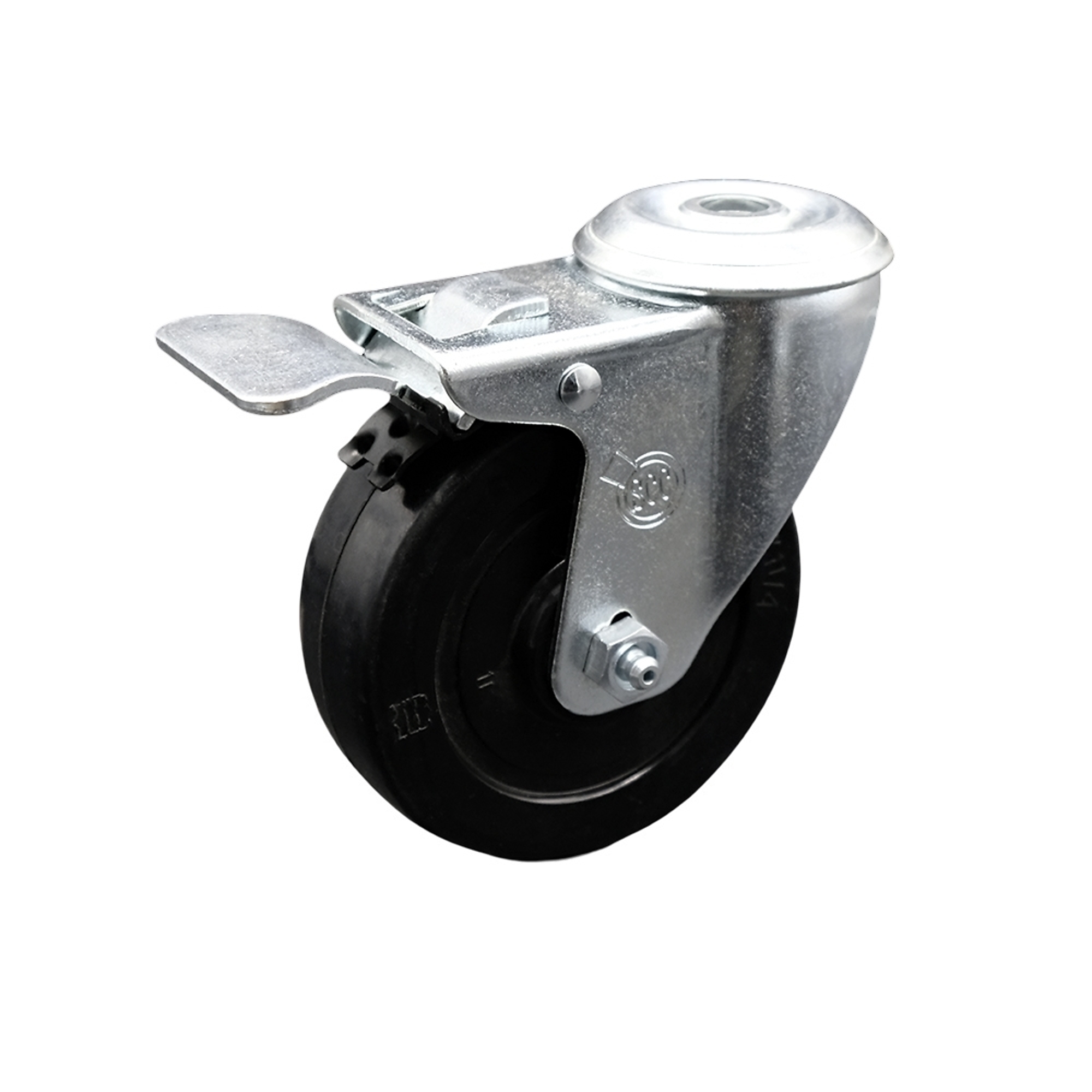 Service Caster, 4Inch x 1 1/4Inch Stem Caster, Wheel Diameter 4 in, Caster Type Swivel, Package (qty.) 1, Model SCC-BHTTL20S414-SRS