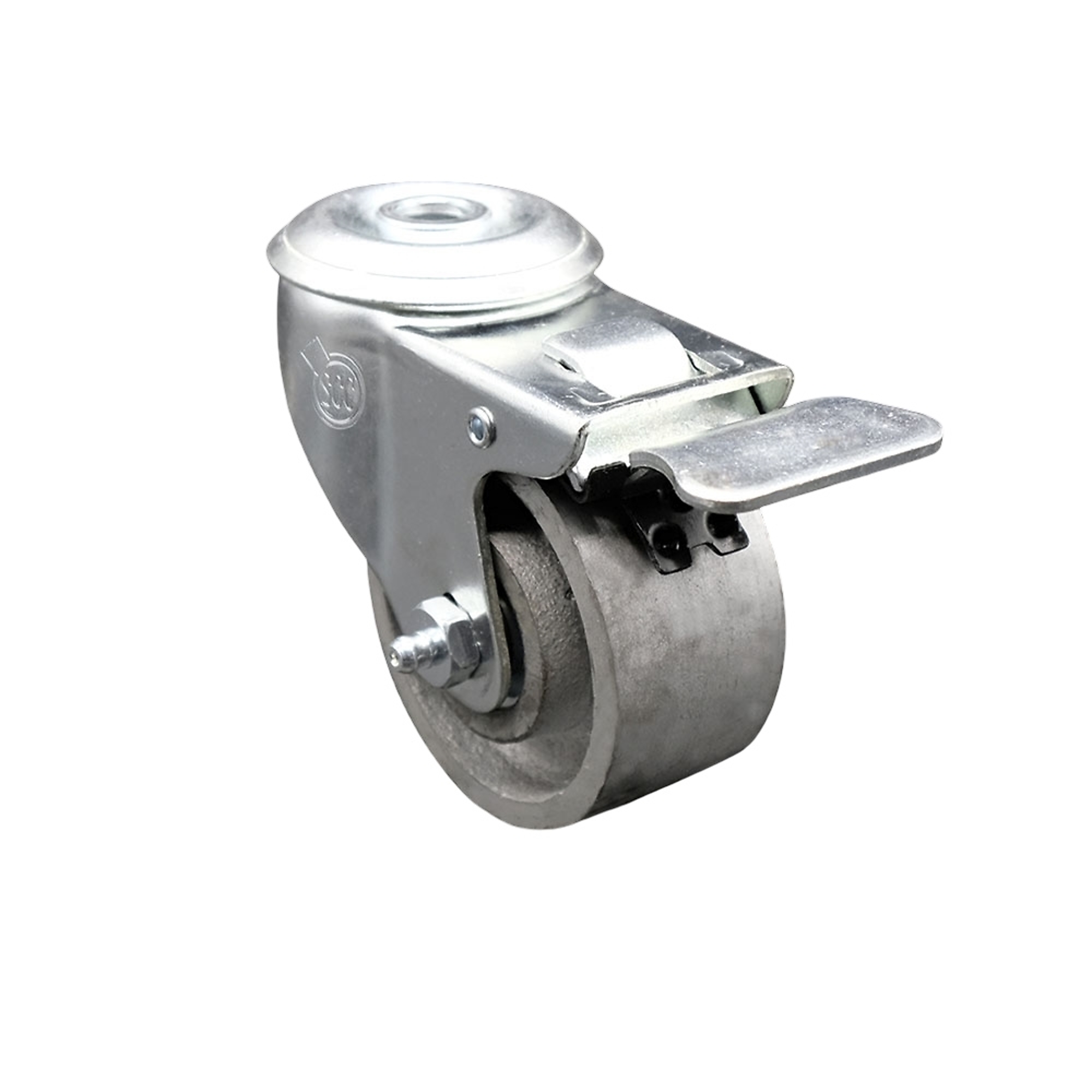 Service Caster, 3Inch x 1 1/2Inch Stem Caster, Wheel Diameter 3 in, Caster Type Swivel, Package (qty.) 1, Model SCC-BHTTL20S315-SSR