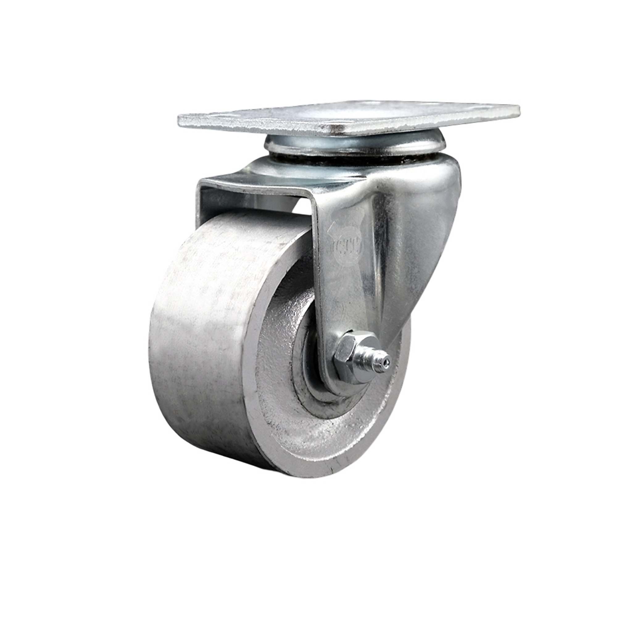 Service Caster, 3Inch x 1 1/2Inch Plate Caster, Wheel Diameter 3 in, Caster Type Swivel, Package (qty.) 1, Model SCC-20S315-SSR