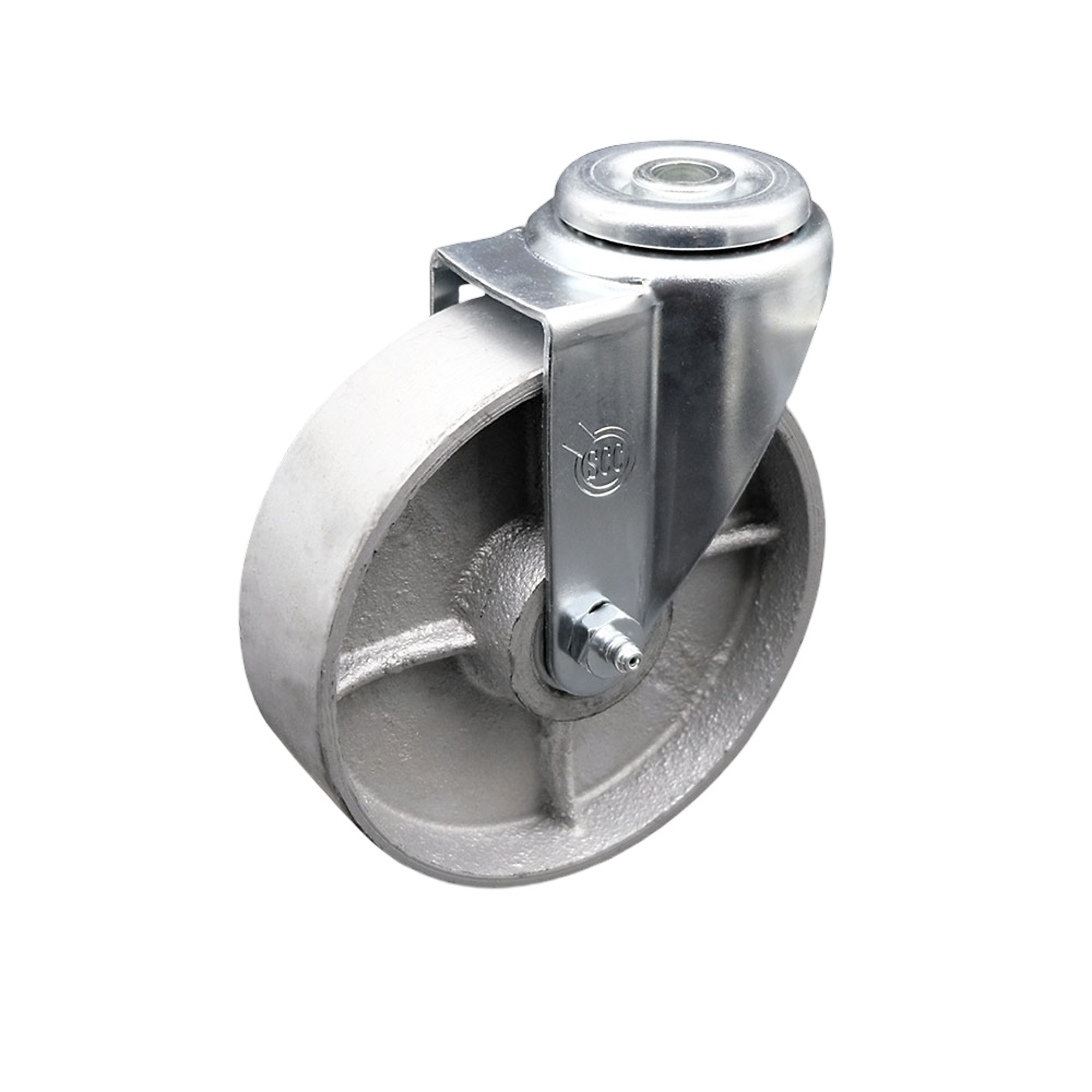 Service Caster, 5Inch x 1 1/2Inch Stem Caster, Wheel Diameter 5 in, Caster Type Swivel, Package (qty.) 1, Model SCC-BH20S515-SSR