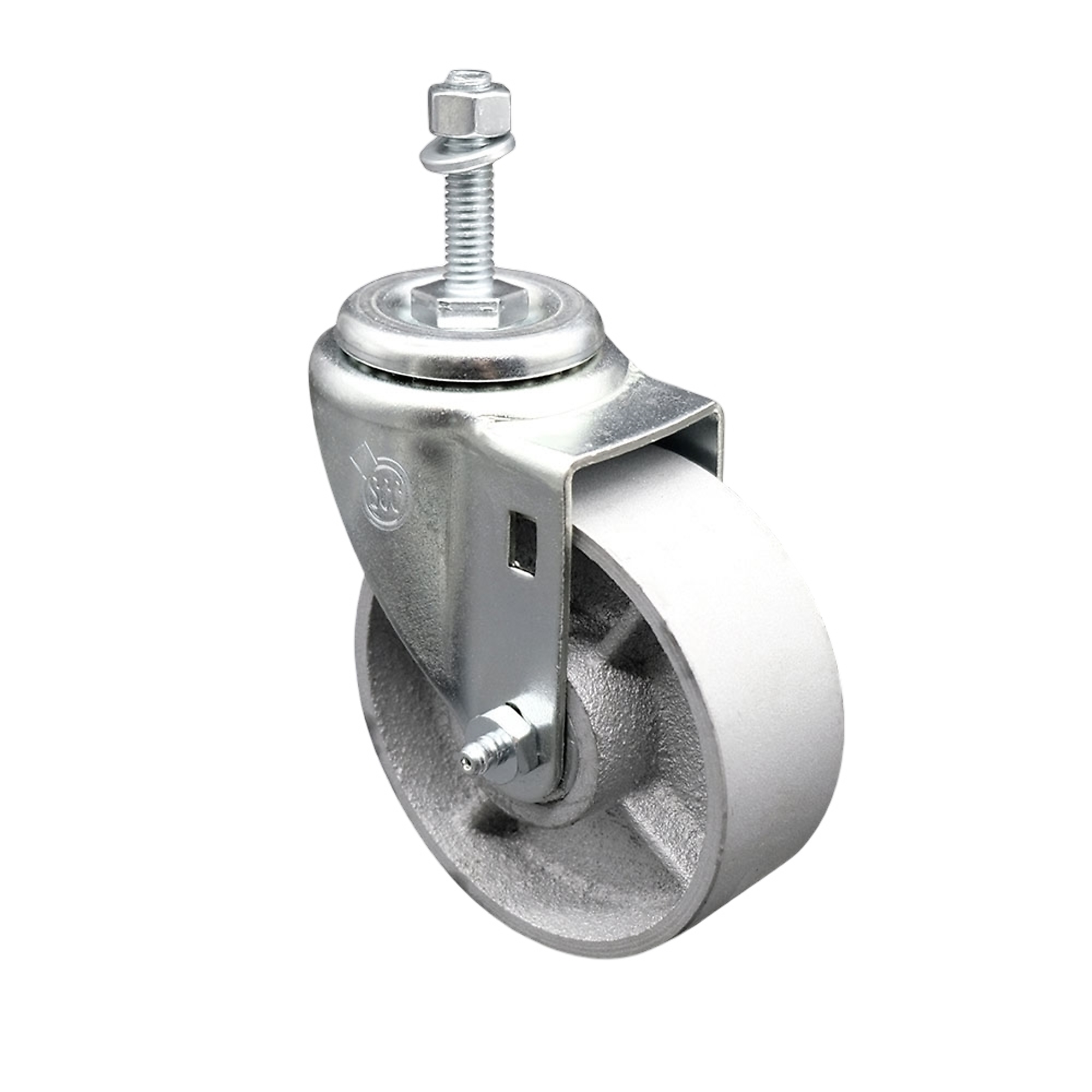 Service Caster, 4Inch x 1 1/2Inch Stem Caster, Wheel Diameter 4 in, Caster Type Swivel, Package (qty.) 1, Model SCC-TS20S415-SSR-M1015