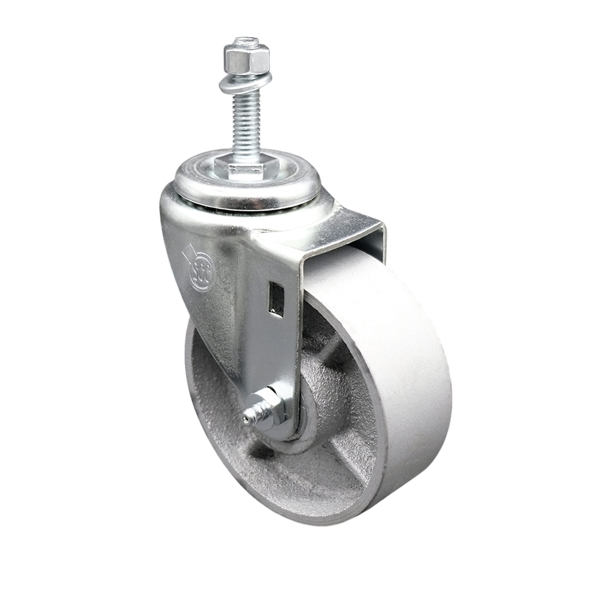 Service Caster, 4Inch x 1 1/2Inch Stem Caster, Wheel Diameter 4 in, Caster Type Swivel, Package (qty.) 1, Model SCC-TS20S415-SSR-381615