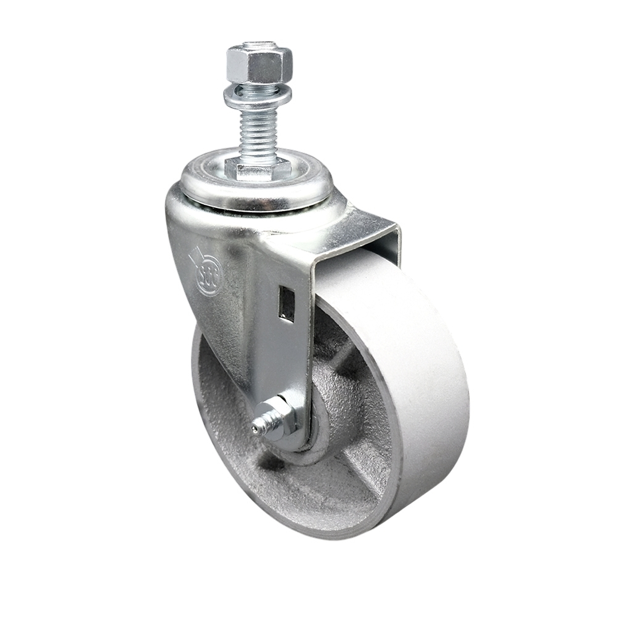 Service Caster, 4Inch x 1 1/4Inch Stem Caster, Wheel Diameter 4 in, Caster Type Swivel, Package (qty.) 1, Model SCC-TS20S414-SSS-M1215