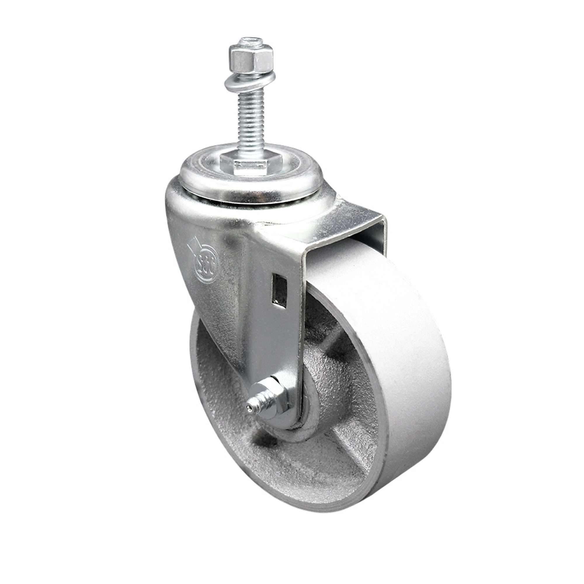 Service Caster, 4Inch x 1 1/4Inch Stem Caster, Wheel Diameter 4 in, Caster Type Swivel, Package (qty.) 1, Model SCC-TS20S414-SSS-M1015