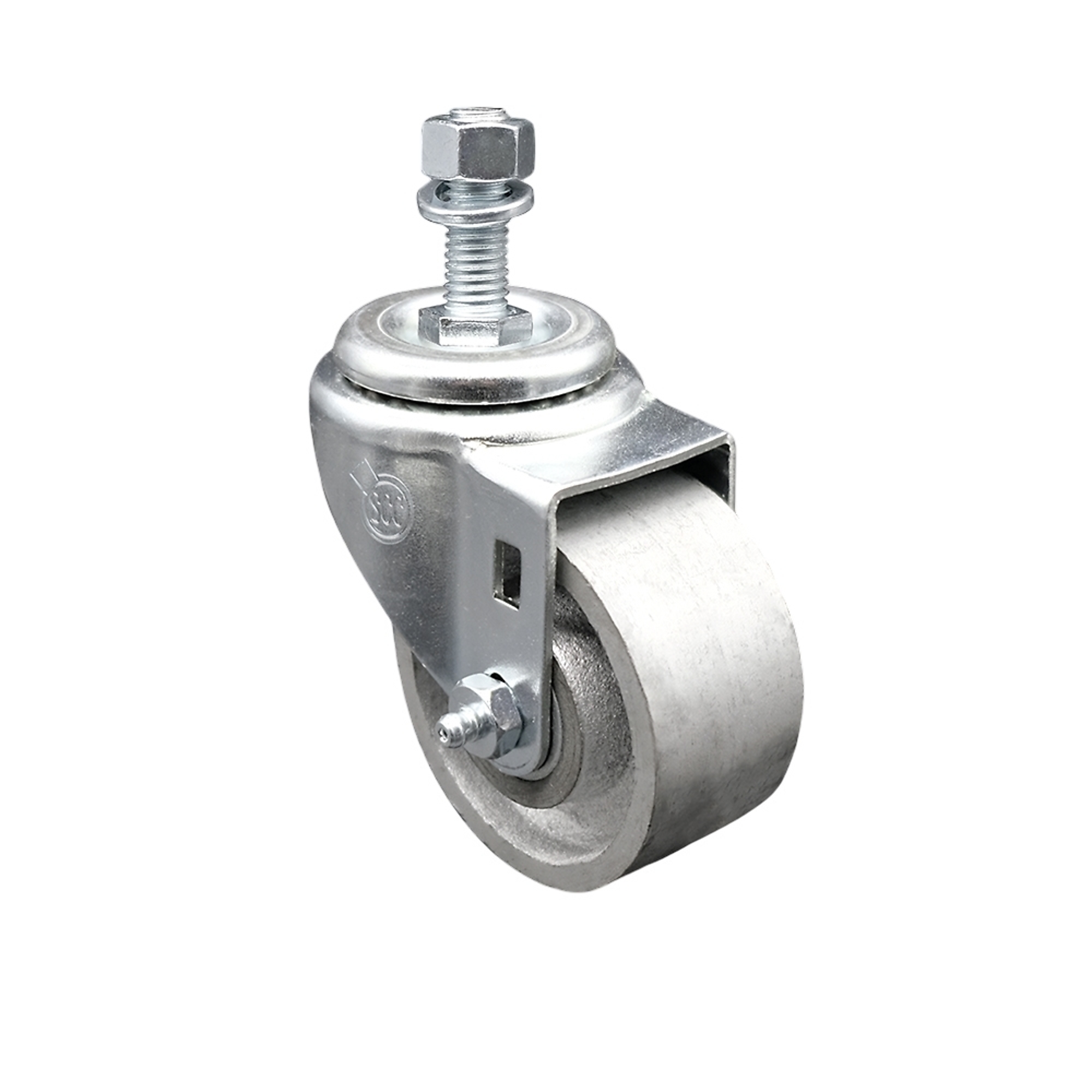 Service Caster, 3Inch x 1 1/4Inch Stem Caster, Wheel Diameter 3 in, Caster Type Swivel, Package (qty.) 1, Model SCC-TS20S314-SSS-121315