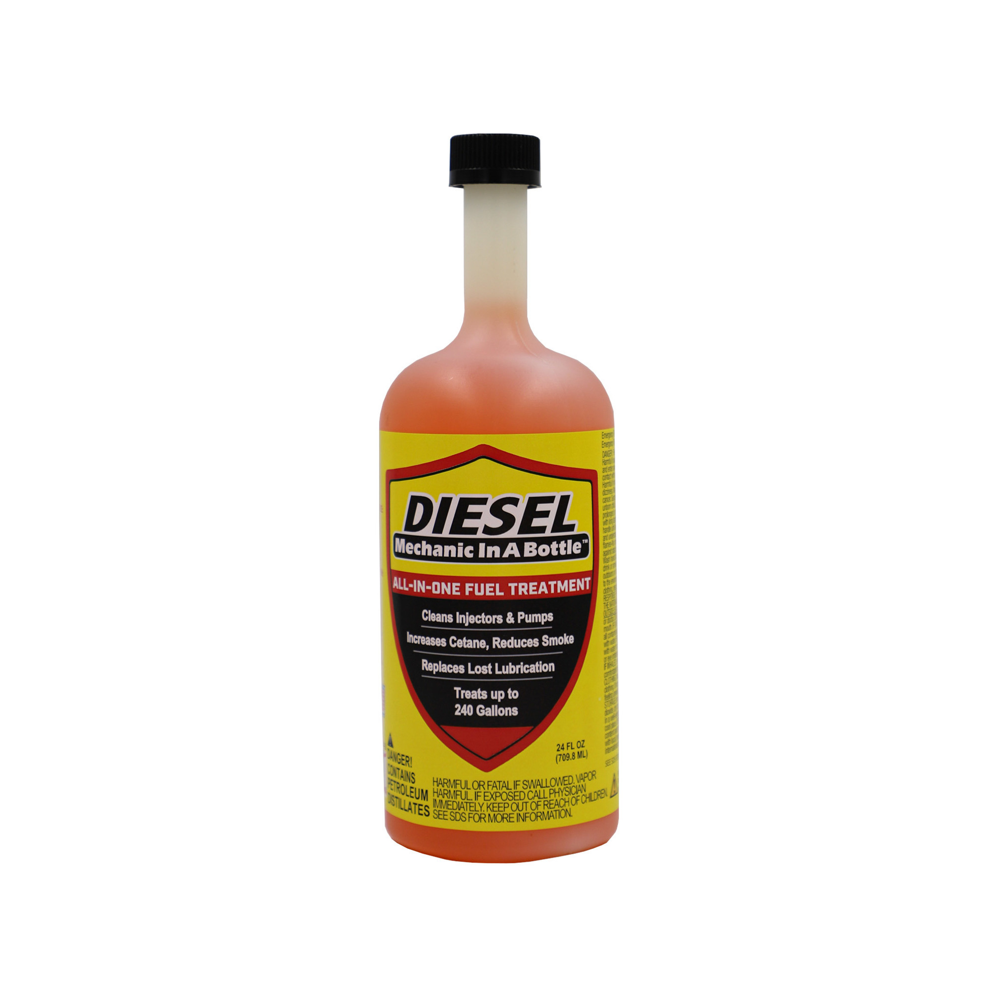 B3C Fuel Solutions, Diesel Mech in a Btl 24 oz. All In One Fuel Trmt, Included (qty.) 1, Fluid Ounces 24 fl, Model 3-024-6