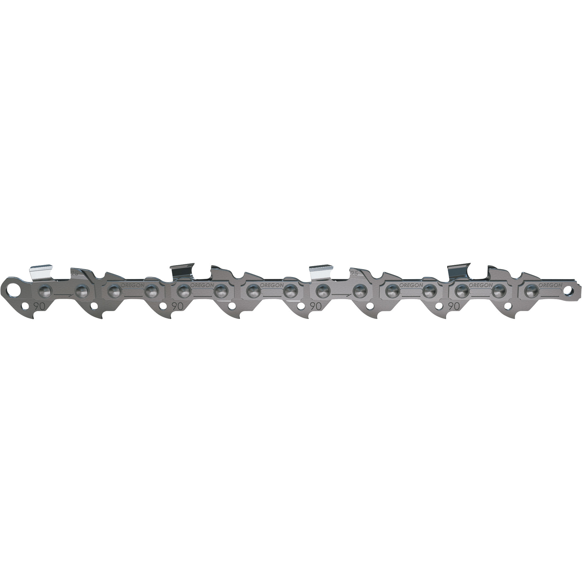 Oregon Low Kickback Chainsaw Chain, 40Inch L; 3/8Inch Low Profile Pitch; 0.043 Ga., Model R55/90PX055G