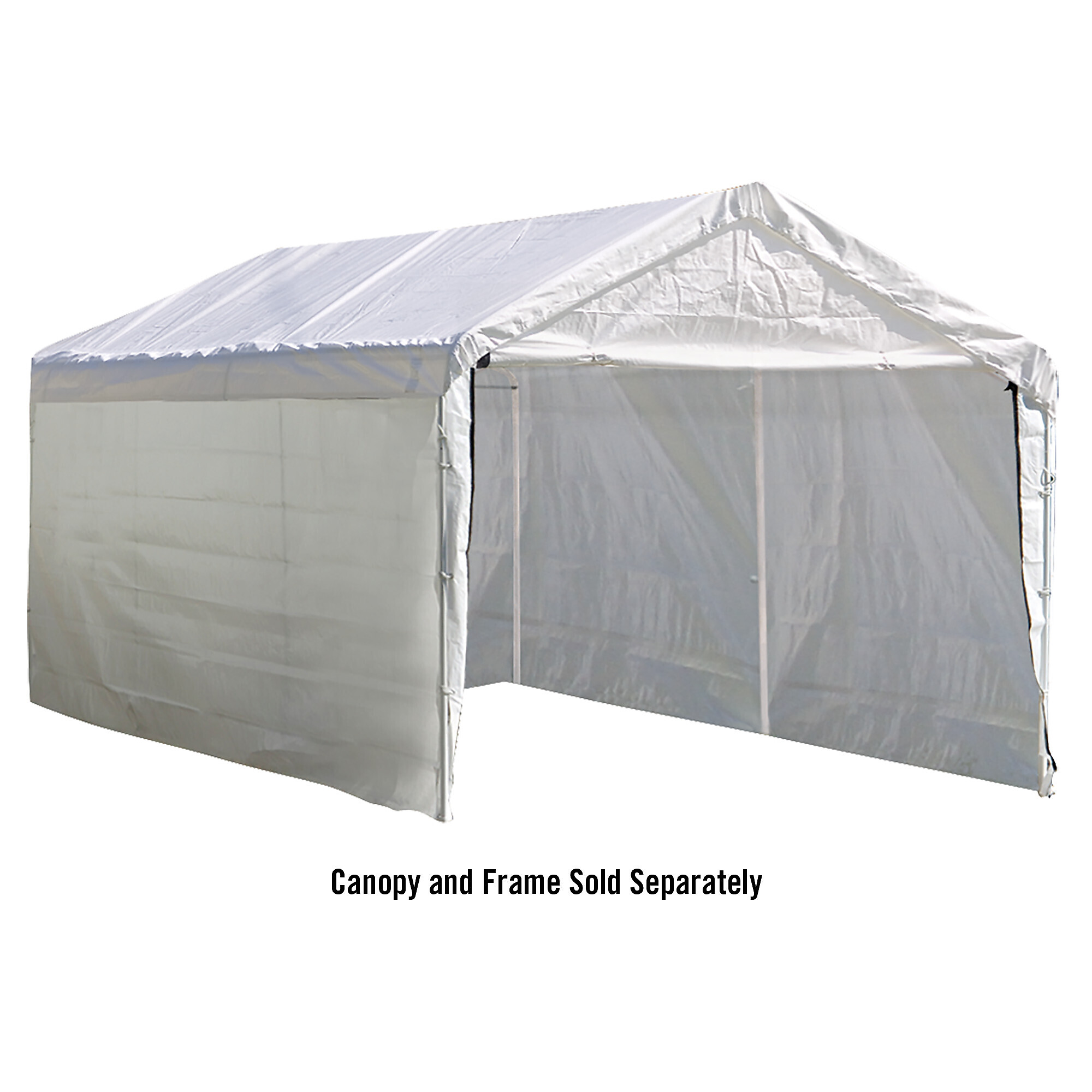 ShelterLogic Enclosure Kit for Super Max 20ft. x 10ft. Outdoor Canopy Tent, Fits Item# 55424, Model 25875