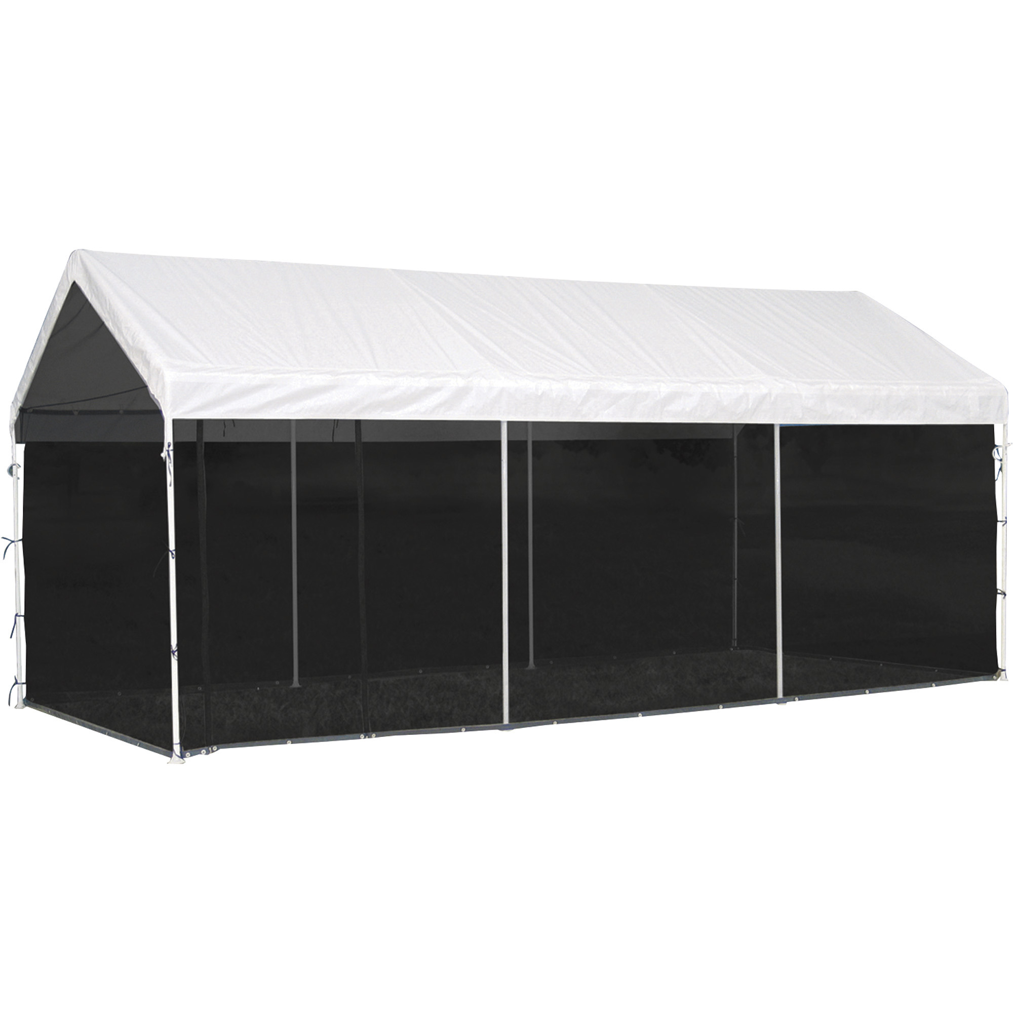 ShelterLogic Screen House Kit for Max AP 20ft. x 10ft. Outdoor Canopy Tent, Fits Item# 55418 and 55420, Model 25777